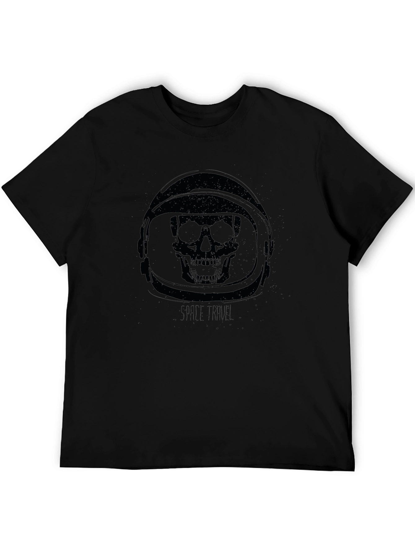 Space Travel Skull Graphic Tee