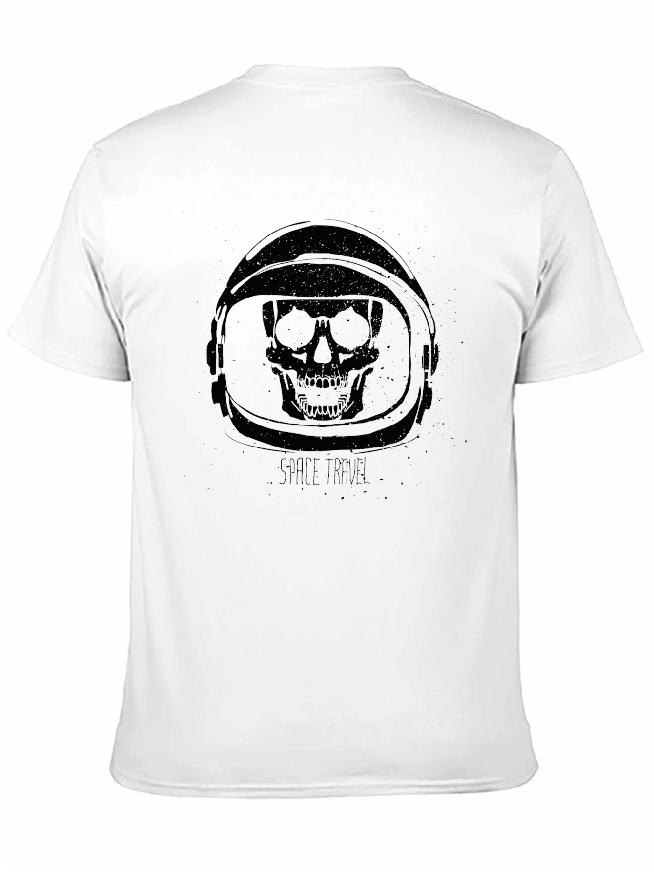 Space Travel Skull Graphic Tee