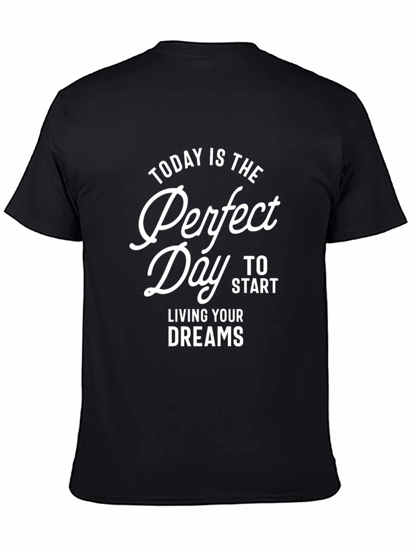 Inspirational Perfect Day Graphic T-Shirt