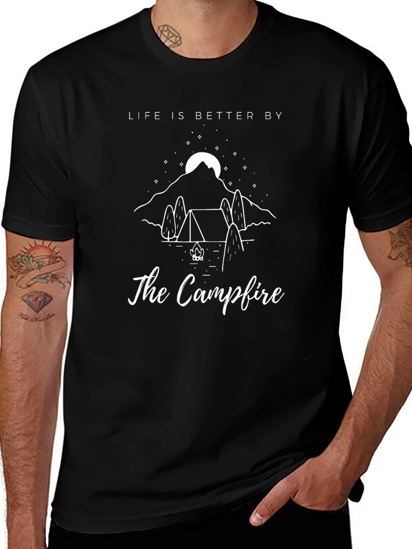 Life is Better by the Campfire Graphic Tee