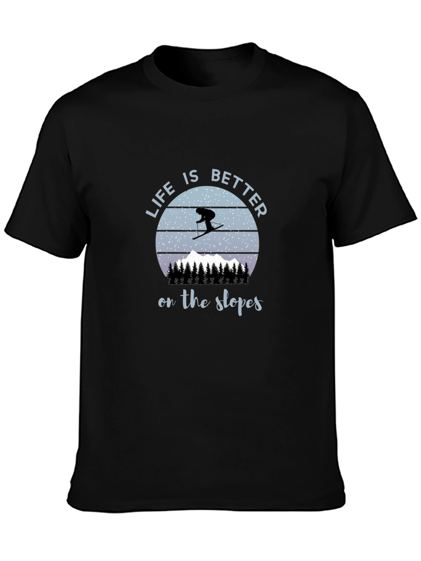 Life is Better Skiing Graphic Tee