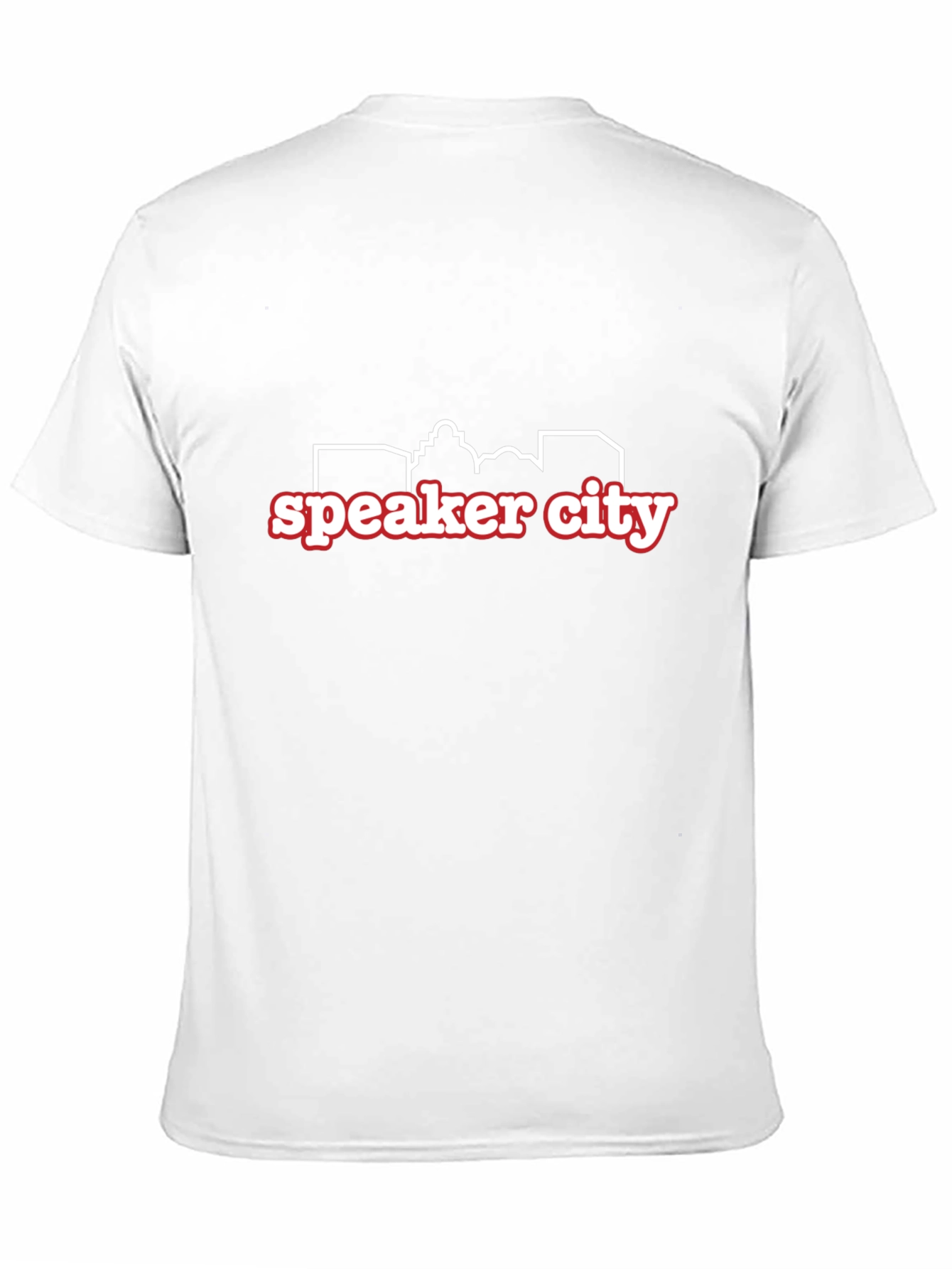 Speaker City Graphic T-Shirt - Black