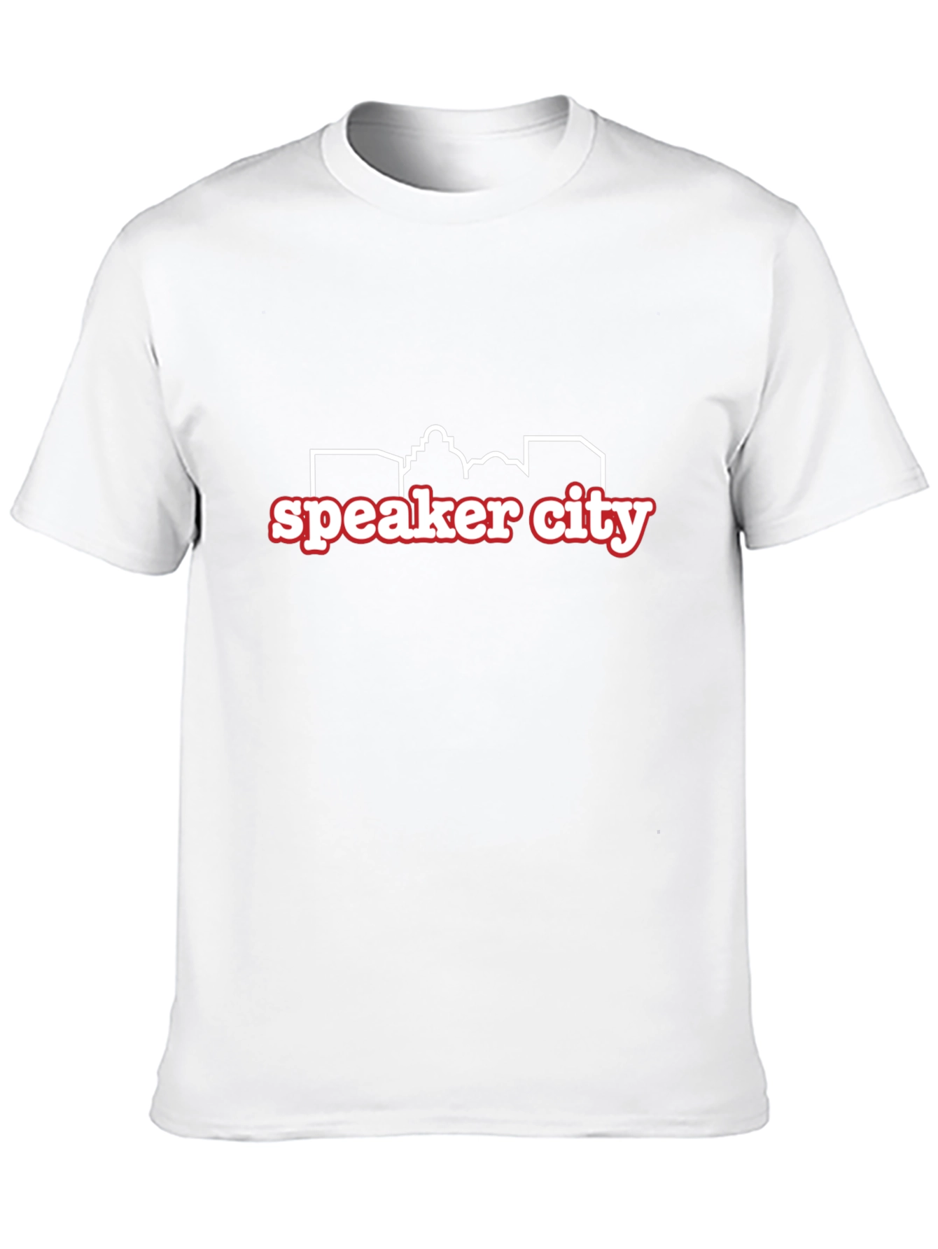 Speaker City Graphic T-Shirt - Black