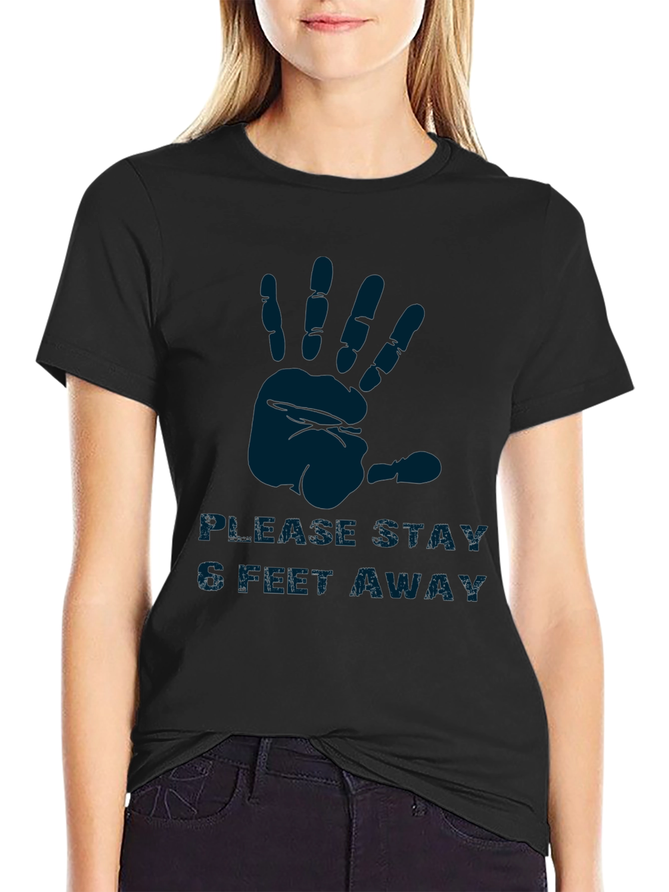 Social Distancing Tee - Stay 6 Feet Away