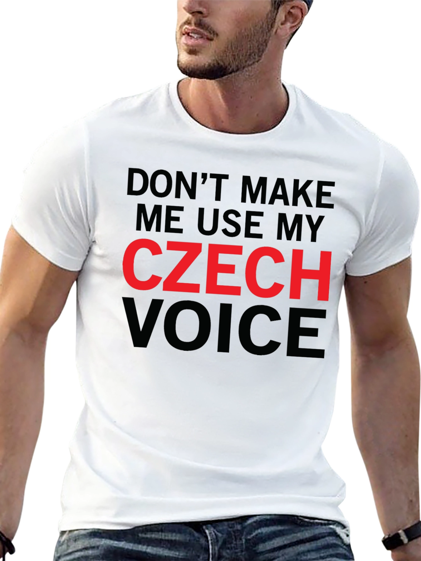 Czech Voice T-Shirt - Funny Novelty Tee
