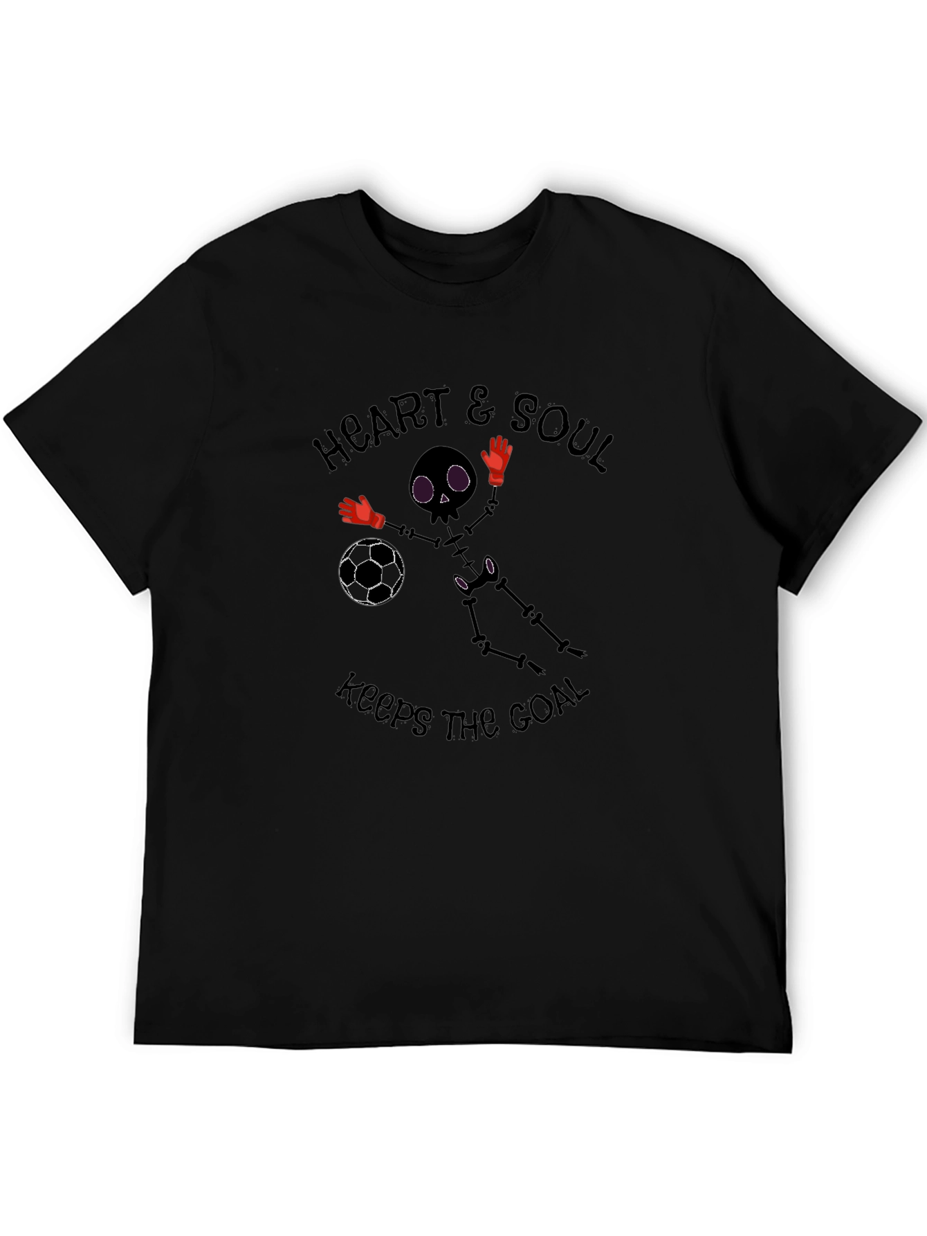 Heart & Soul Skeleton Goalie T-Shirt