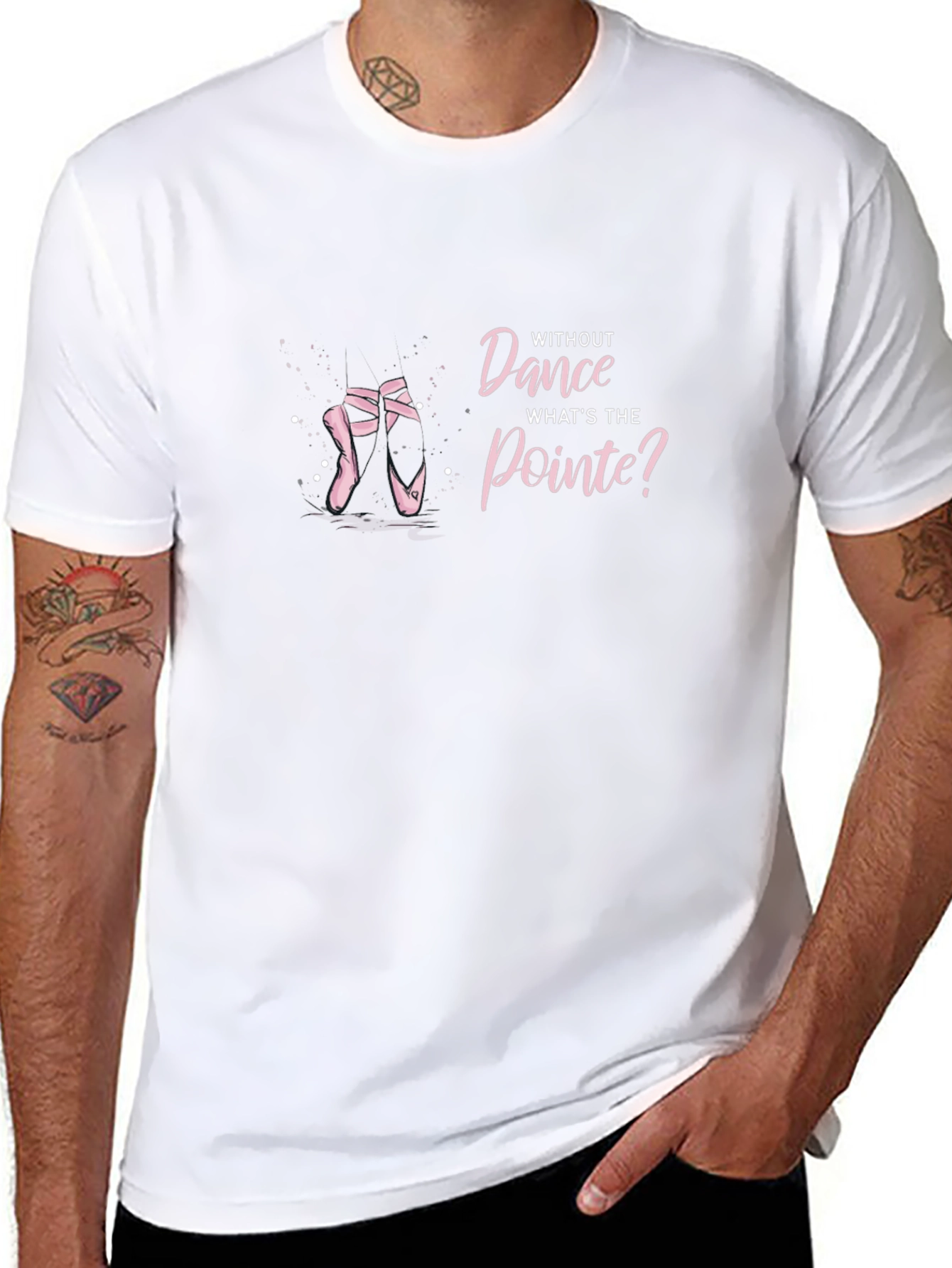 Dance Pointe T-Shirt - Ballet Lover Tee