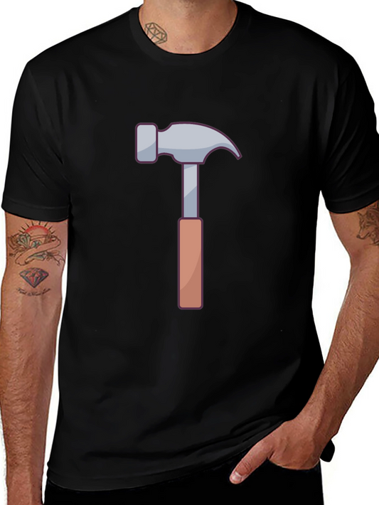 Hammer Graphic Tee - DIY Project Shirt