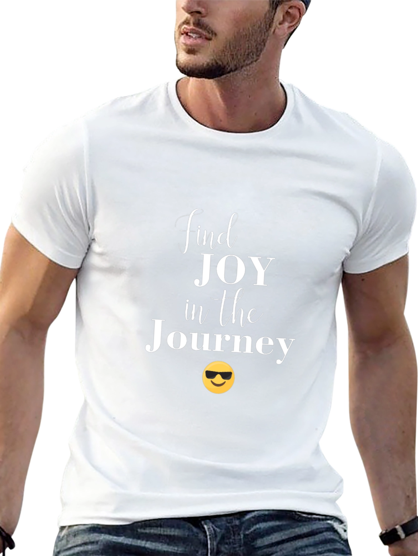 Joyful Journey Black T-Shirt