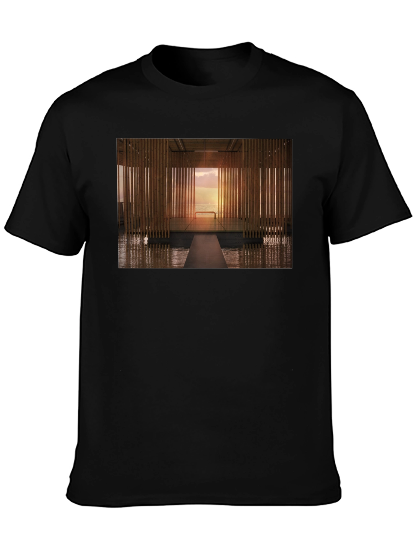 Modern Zen Architectural T-Shirt