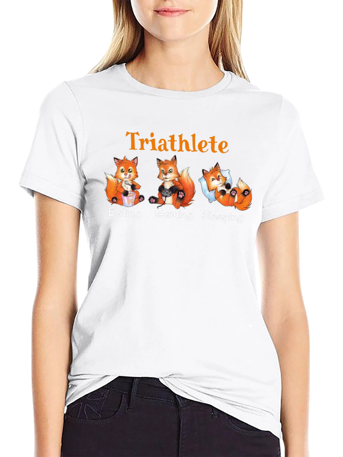 Triathlete Foxes T-Shirt