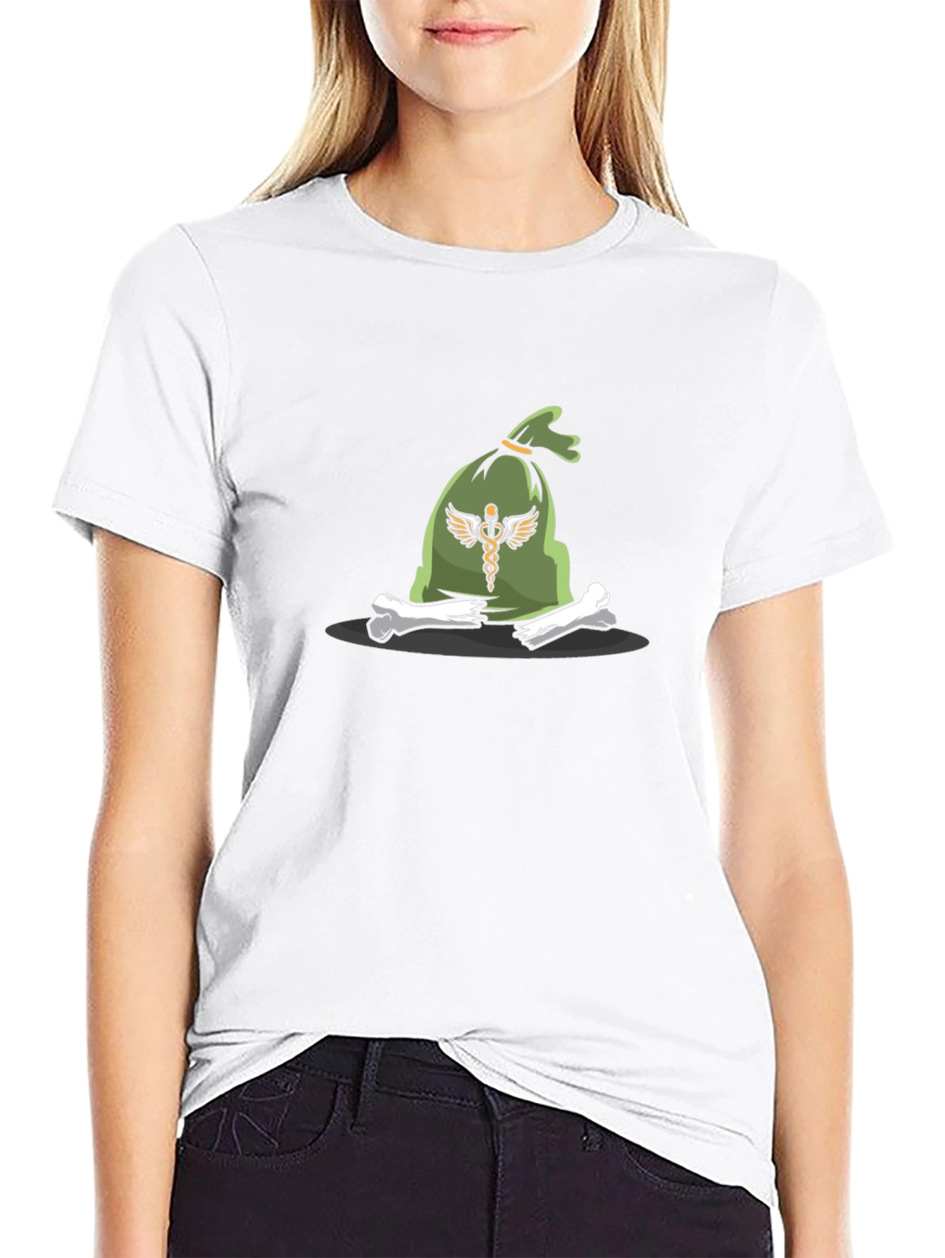 Medical Bag & Bones Black T-Shirt