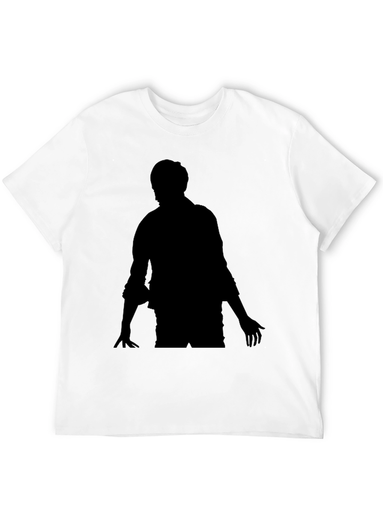 Black Silhouette Graphic Tee
