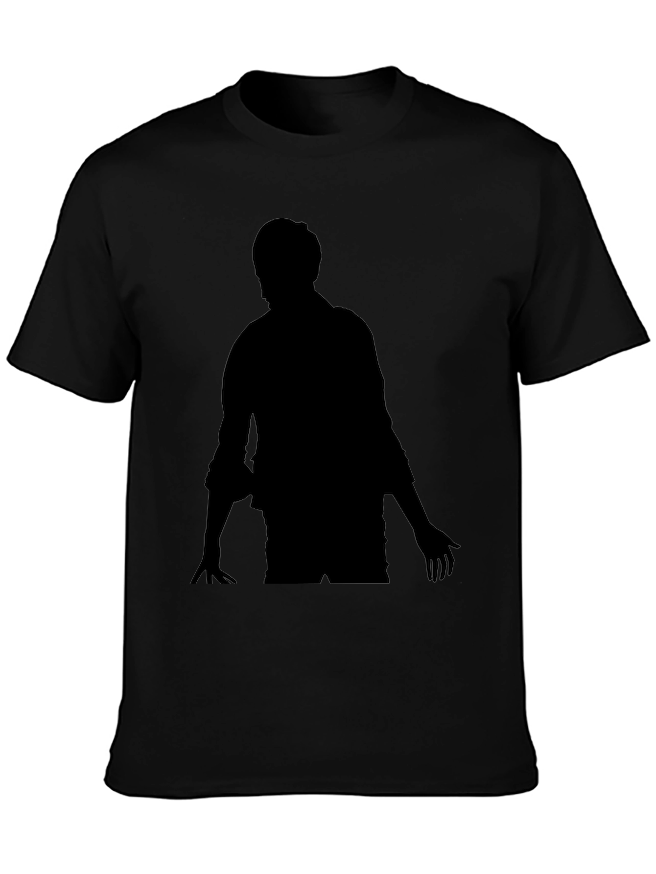 Black Silhouette Graphic Tee