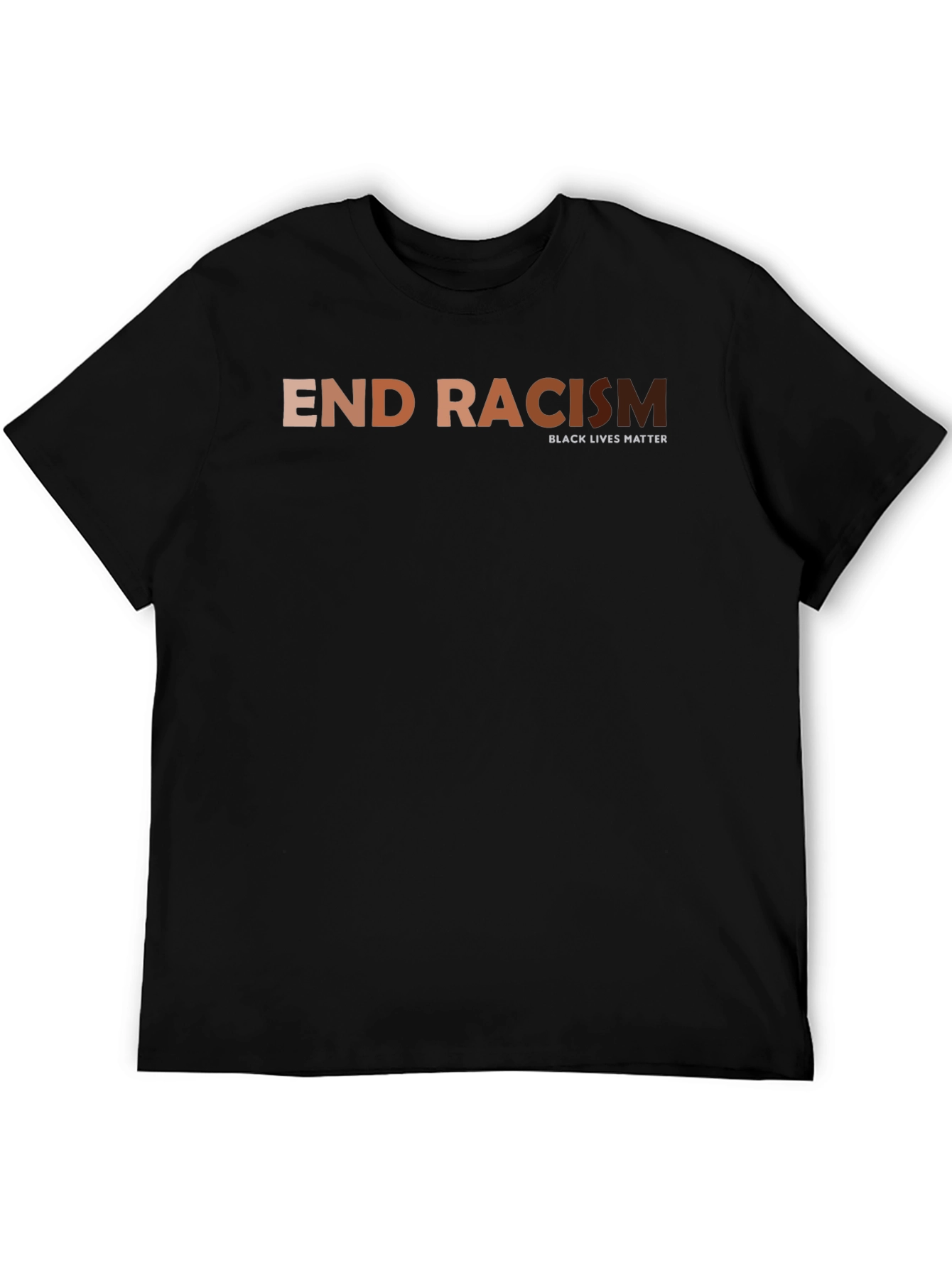 End Racism Black Lives Matter T-Shirt