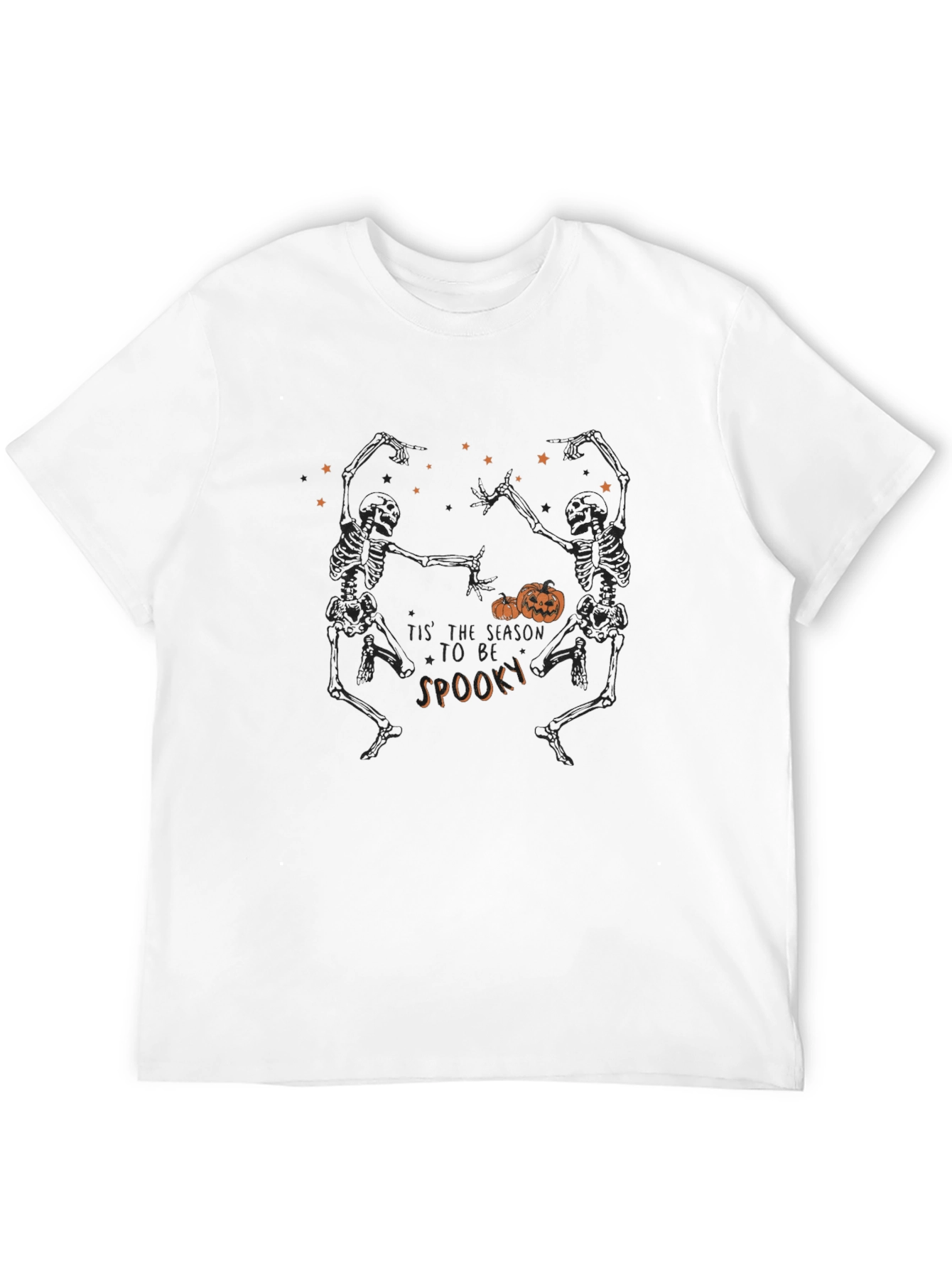 Spooky Season Skeleton Graphic Tee