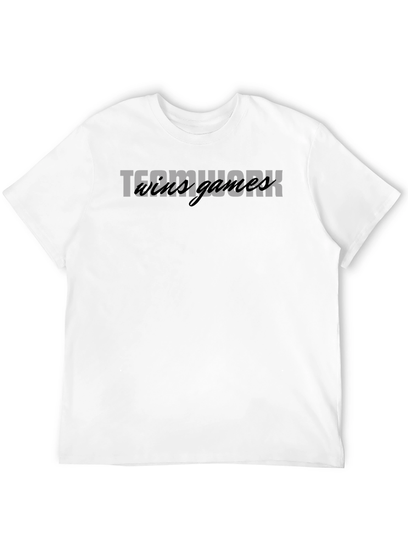 Teamwork Wild Games Black Graphic Tee