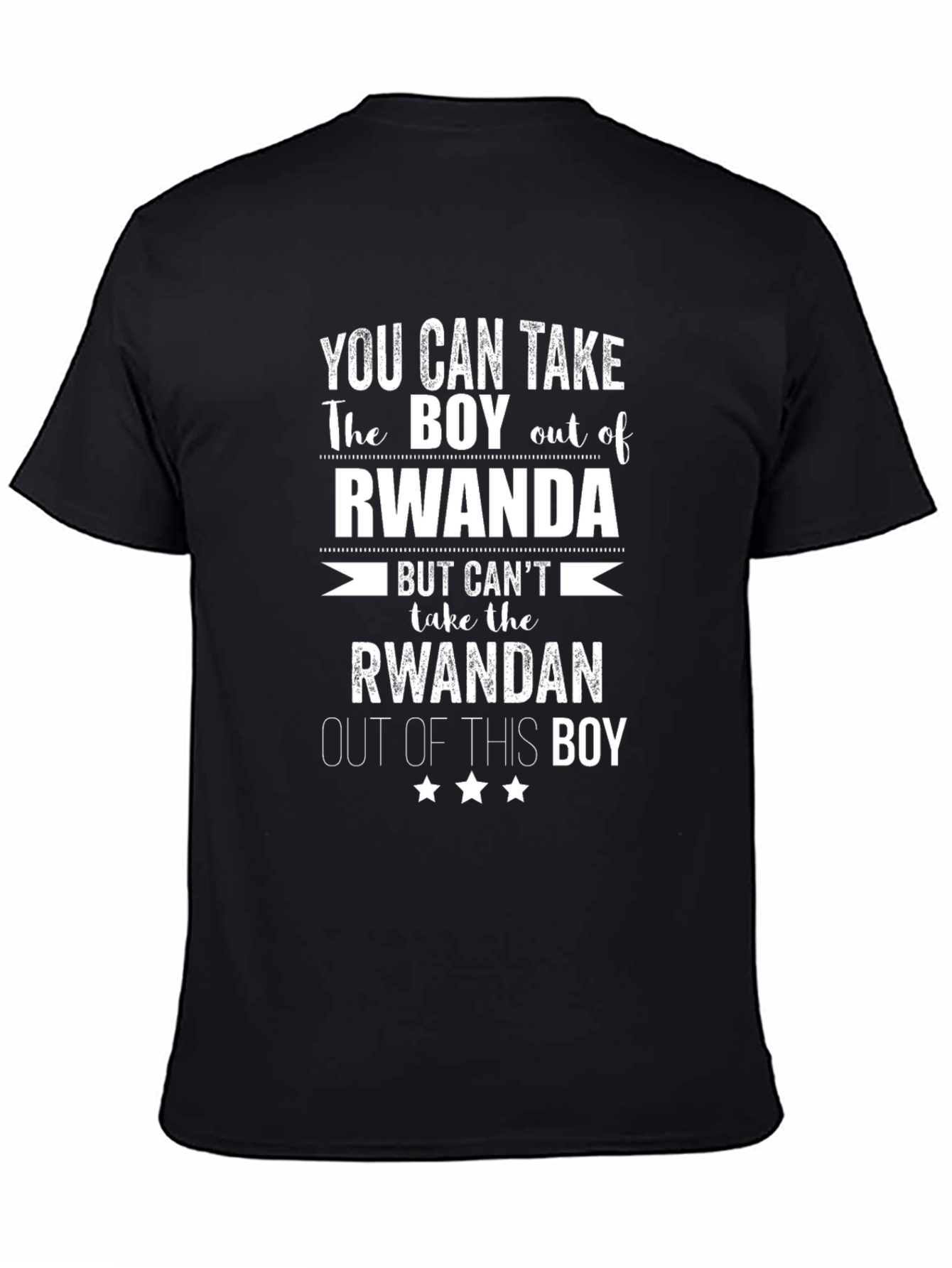 Rwanda Boy T-Shirt - Funny Graphic Tee