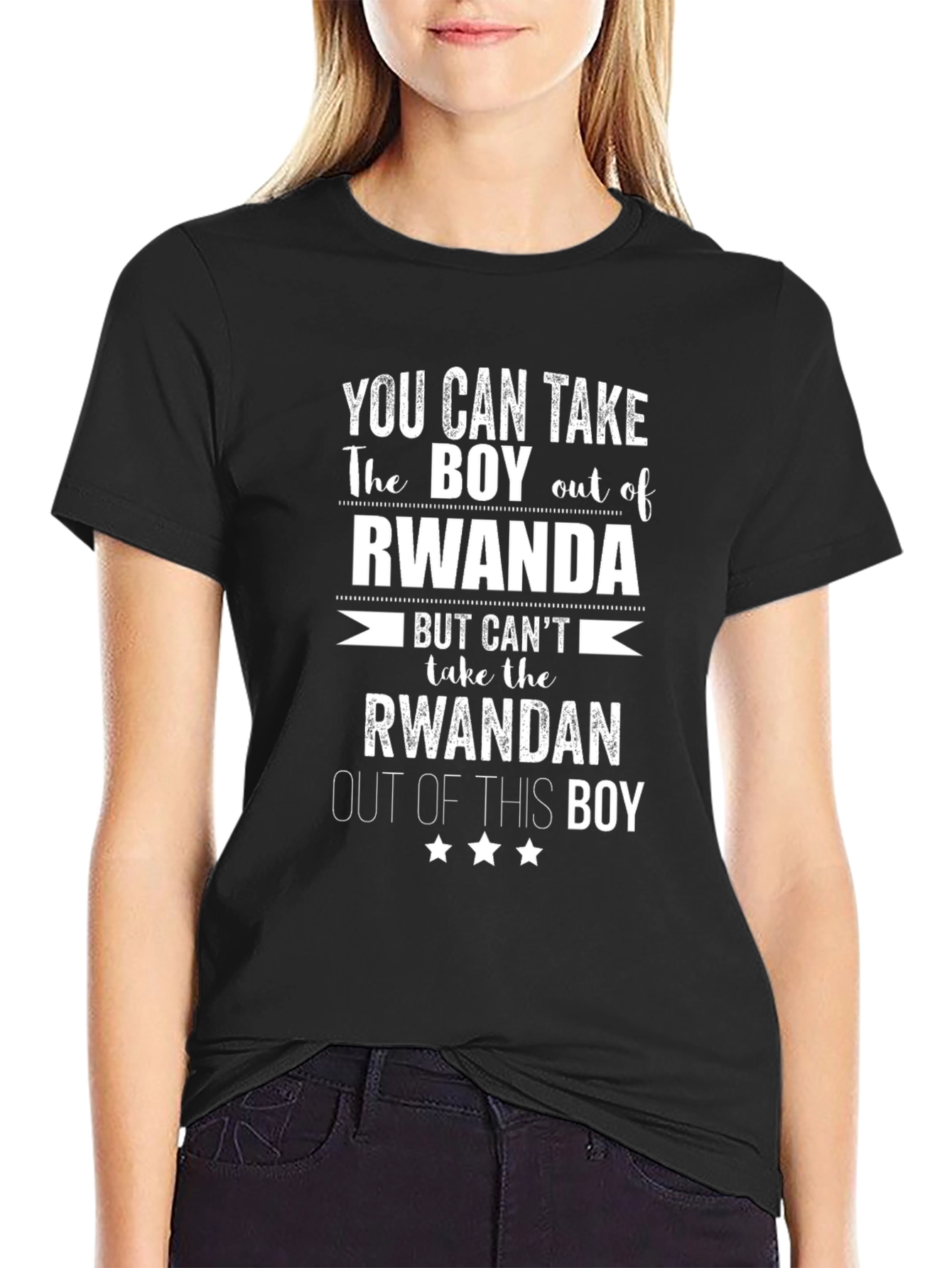 Rwanda Boy T-Shirt - Funny Graphic Tee