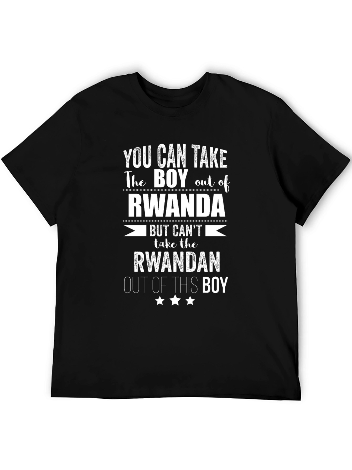 Rwanda Boy T-Shirt - Funny Graphic Tee
