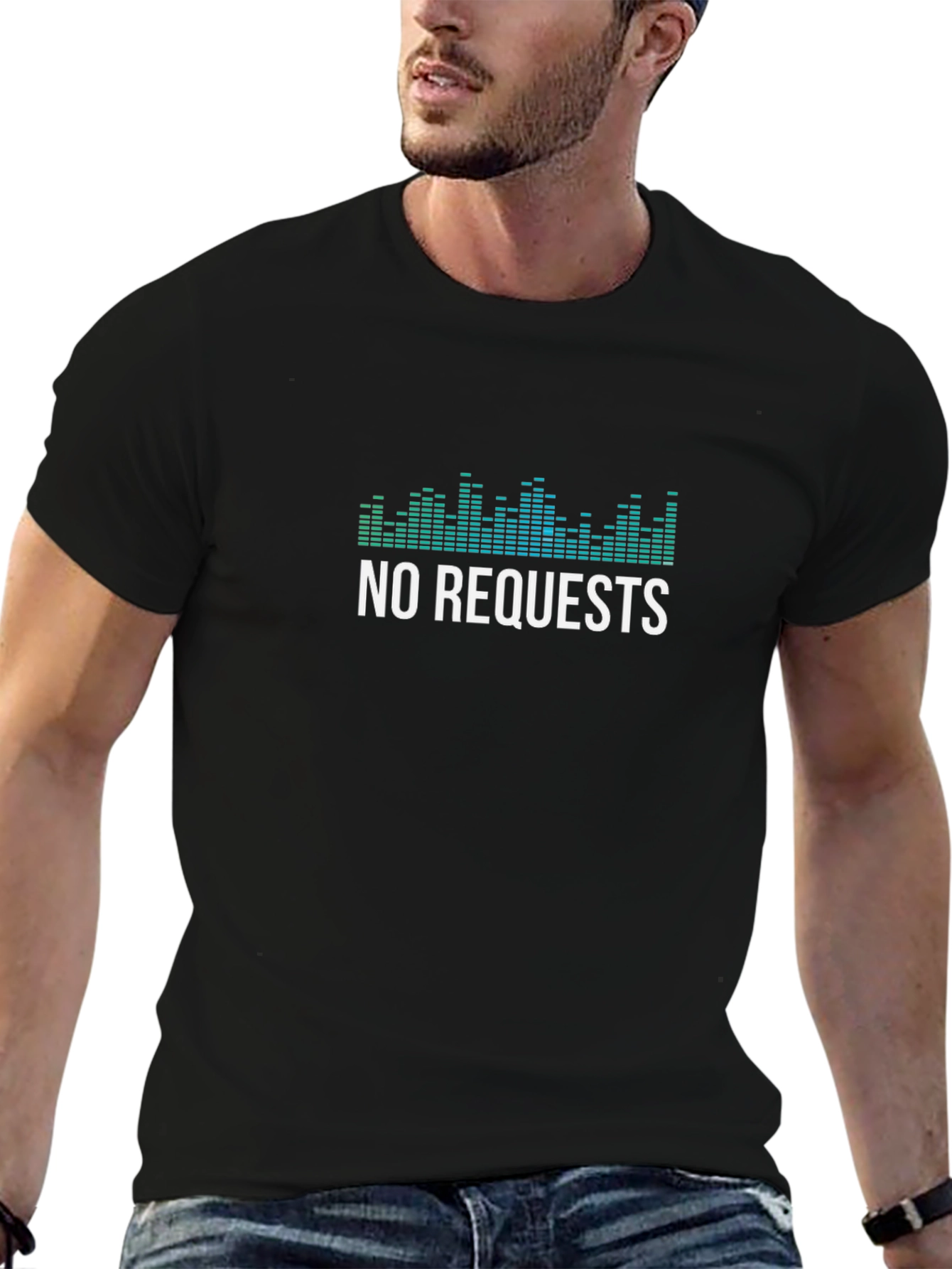 No Requests Graphic T-Shirt - Black