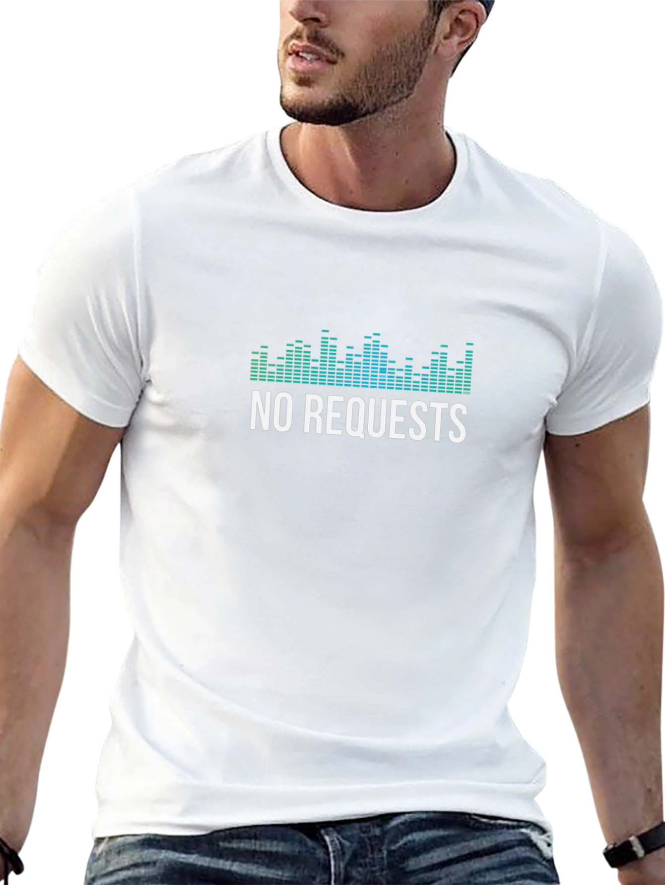 No Requests Graphic T-Shirt - Black