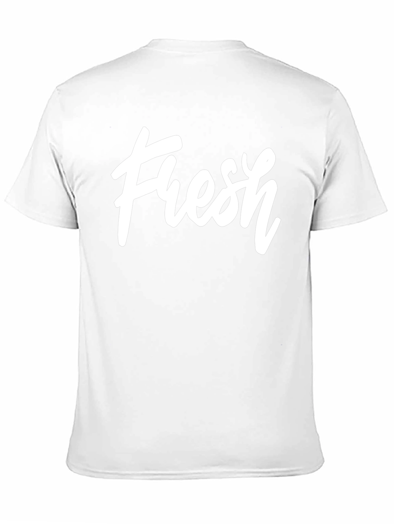 Fresh Graphic Print Black T-Shirt
