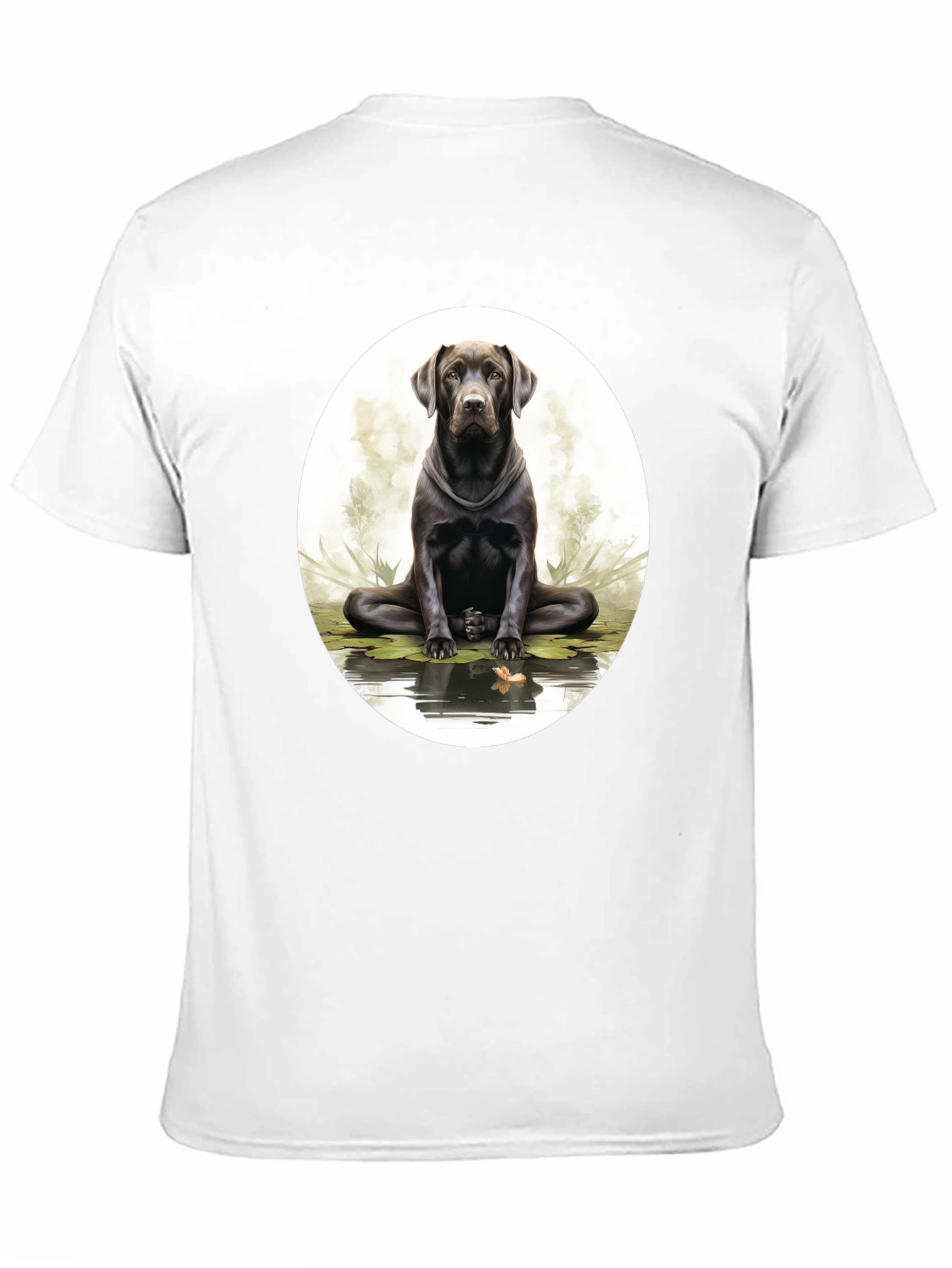 Zen Labrador Black T-Shirt
