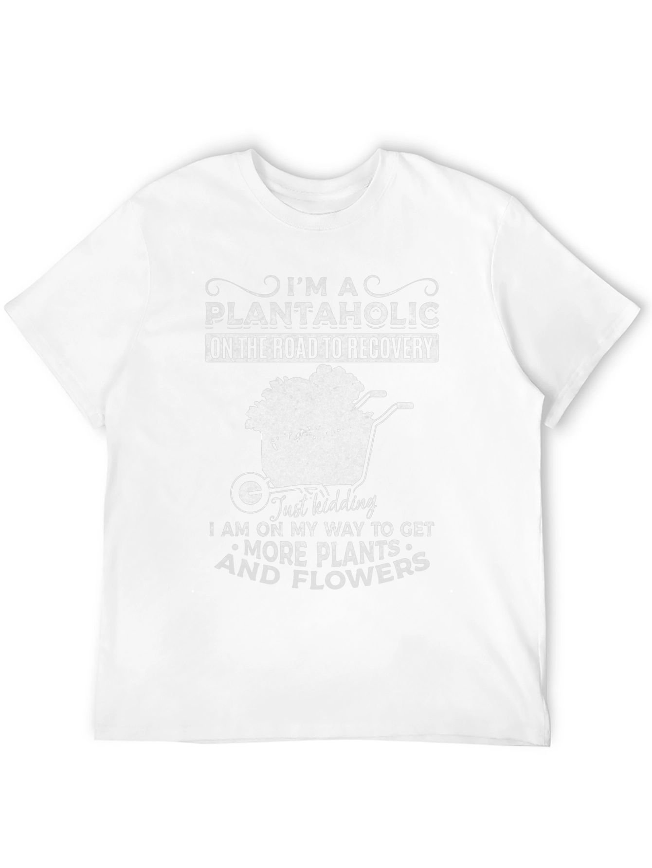 Plantaholic T-Shirt: Gardening Humor
