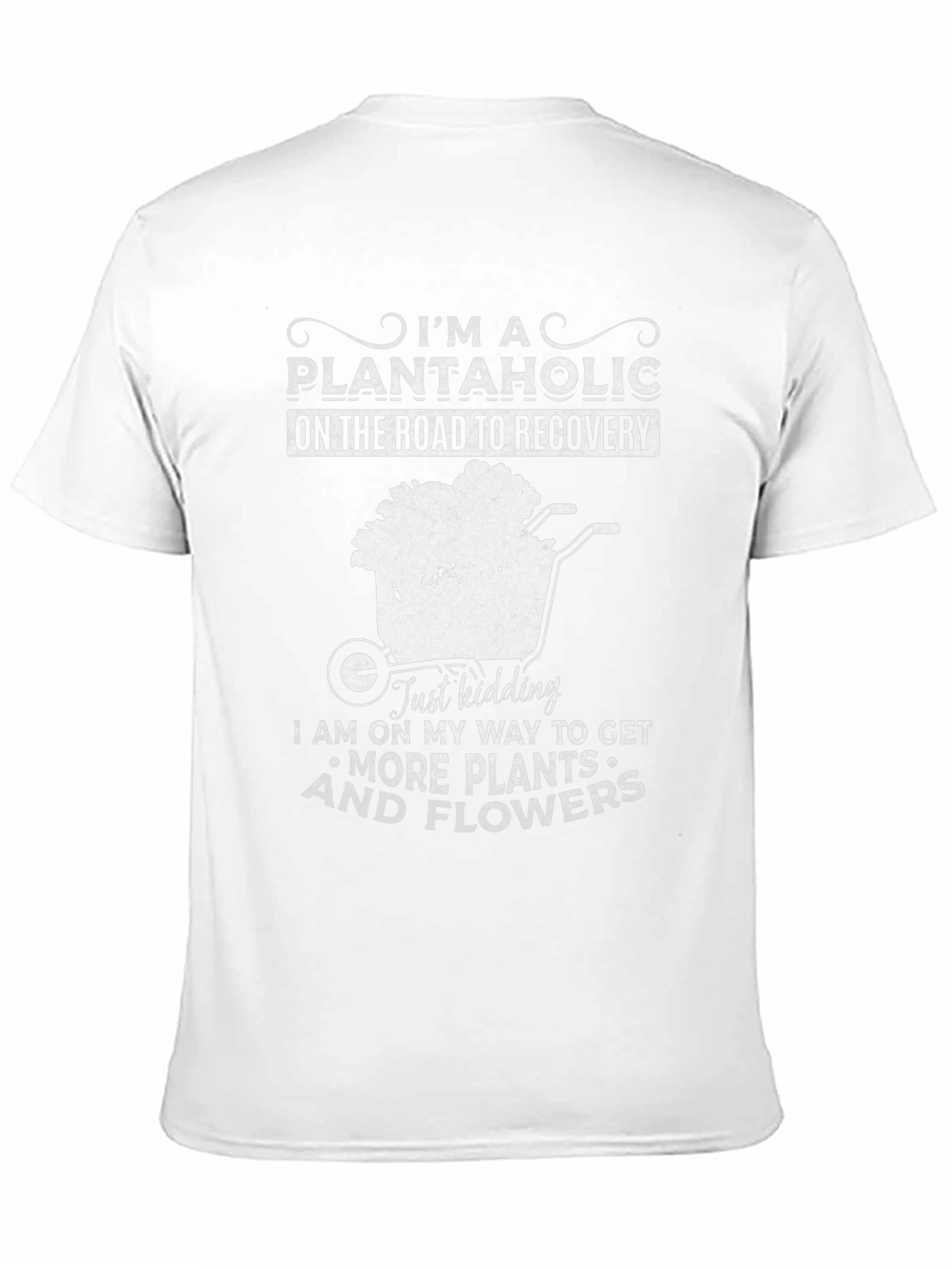 Plantaholic T-Shirt: Gardening Humor