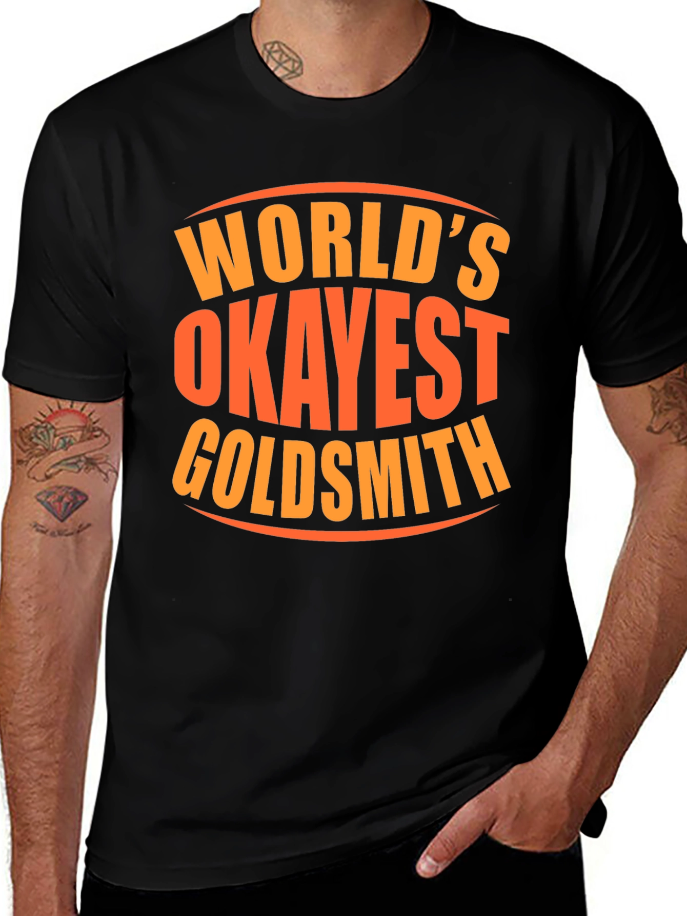 Worlds Okayest Goldsmith Graphic Tee