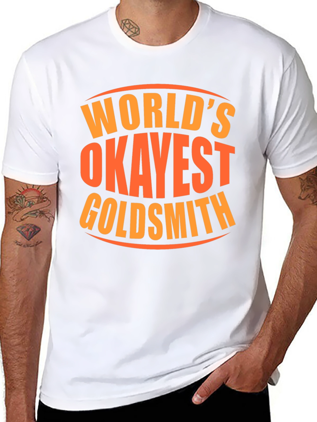 Worlds Okayest Goldsmith Graphic Tee