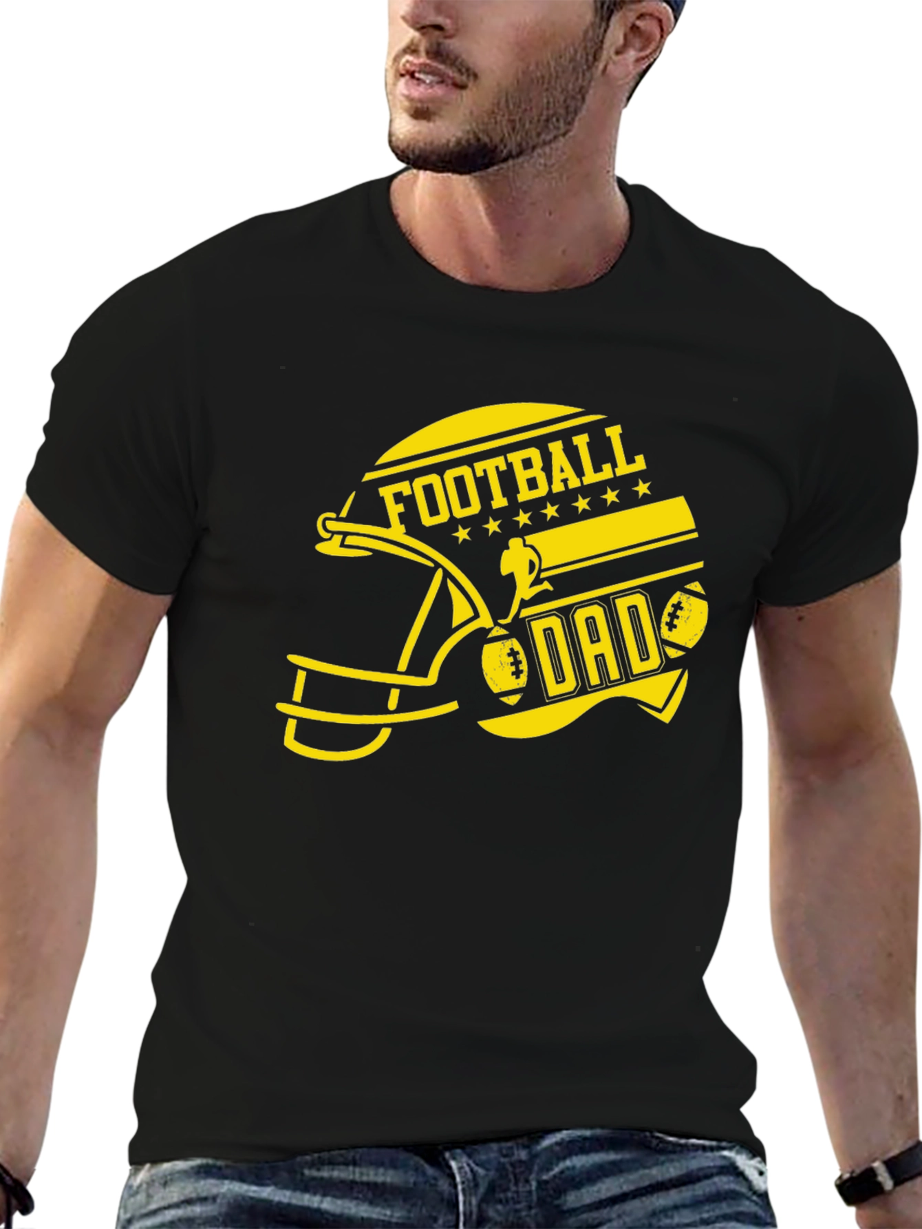 Football Dad T-Shirt - Game Day Apparel