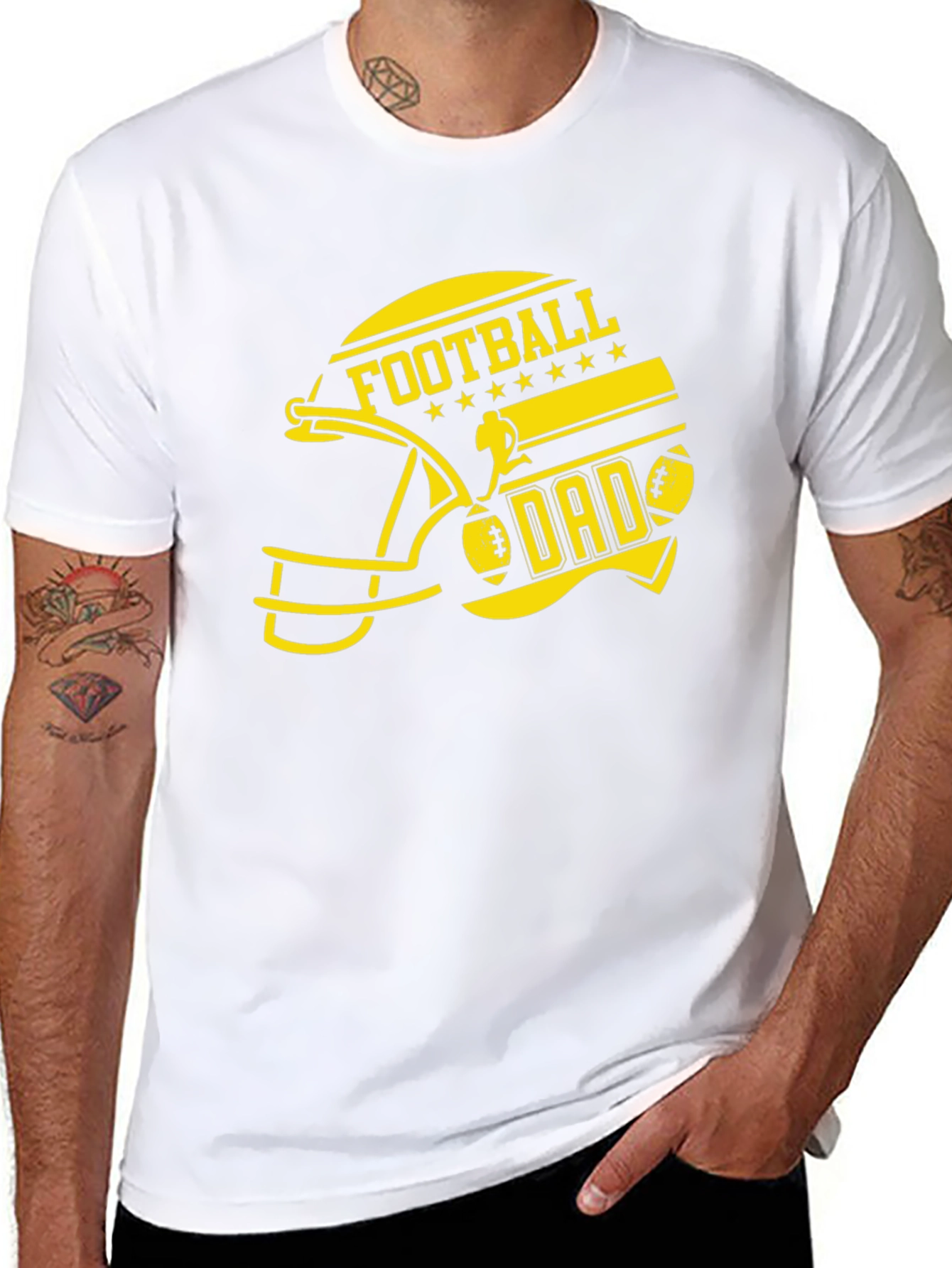 Football Dad T-Shirt - Game Day Apparel