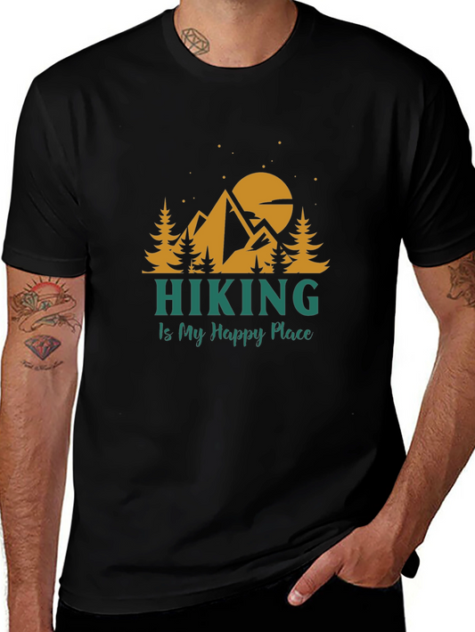 Hiking Is My Happy Place T-Shirt