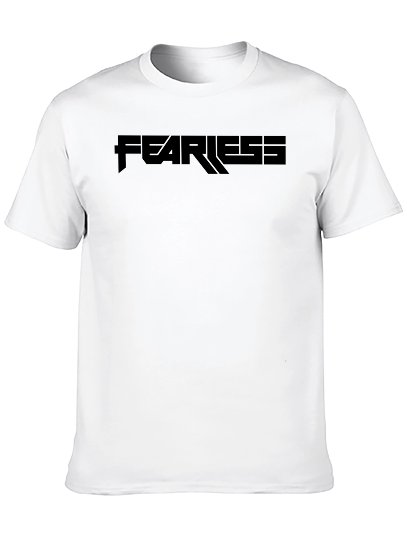 Fearless Black Graphic Tee