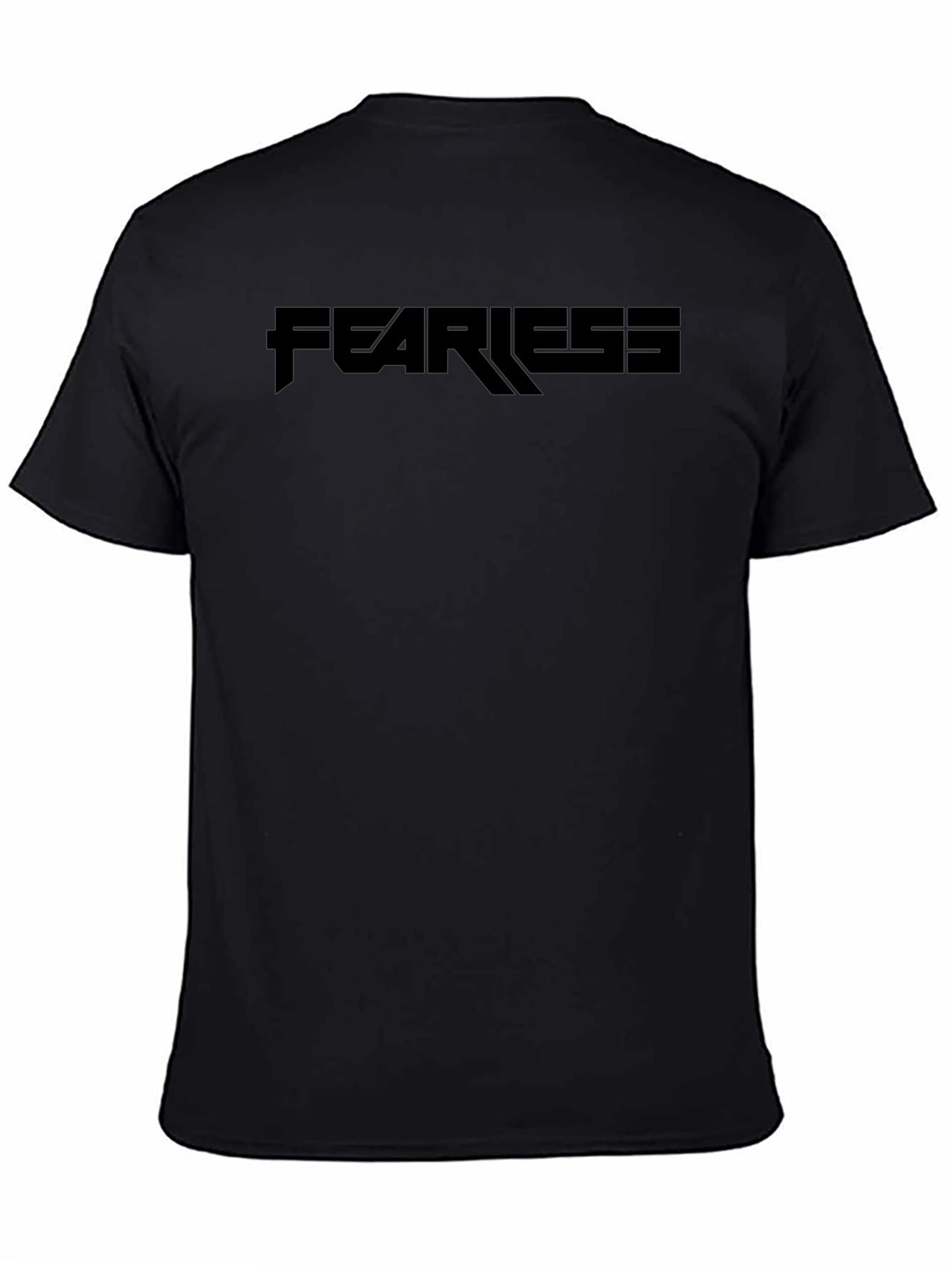 Fearless Black Graphic Tee