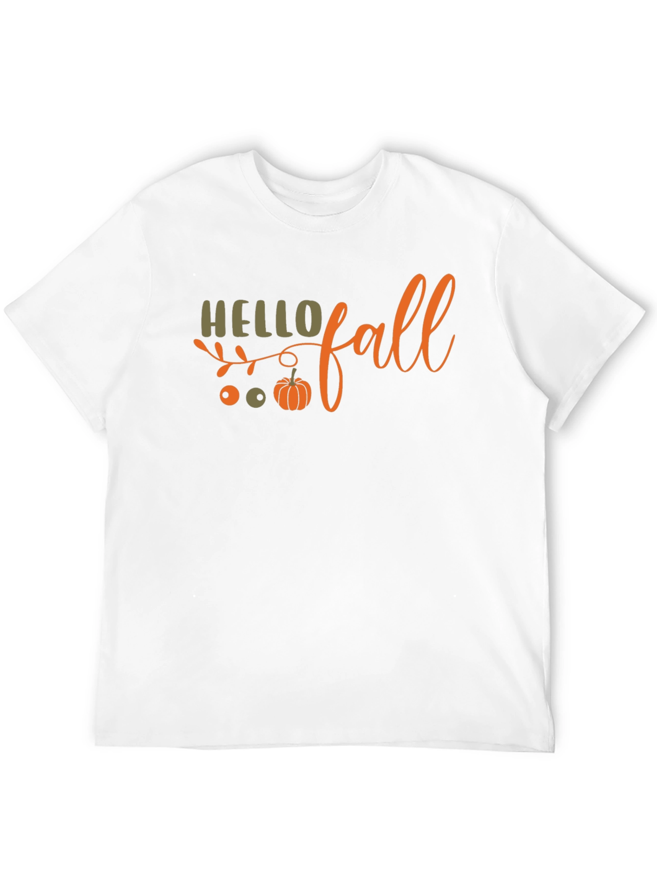 Hello Fall T-Shirt - Autumn Graphic Tee