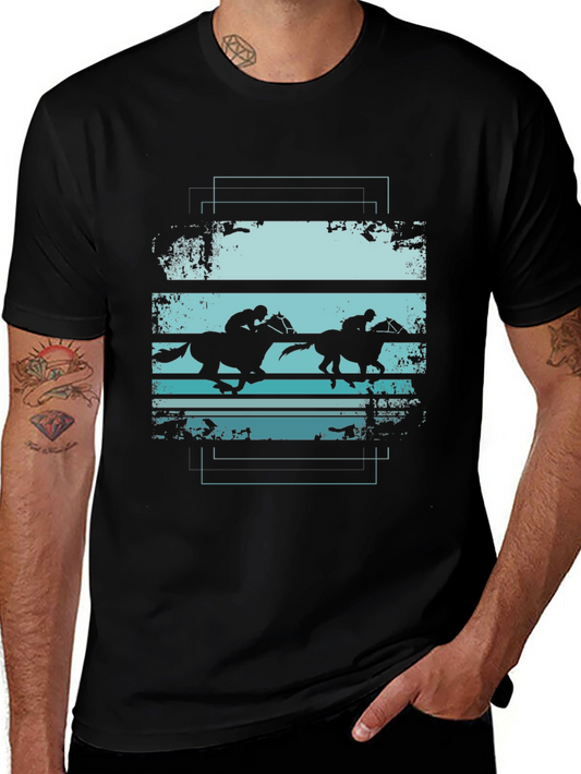 Horse Racing Graphic Tee