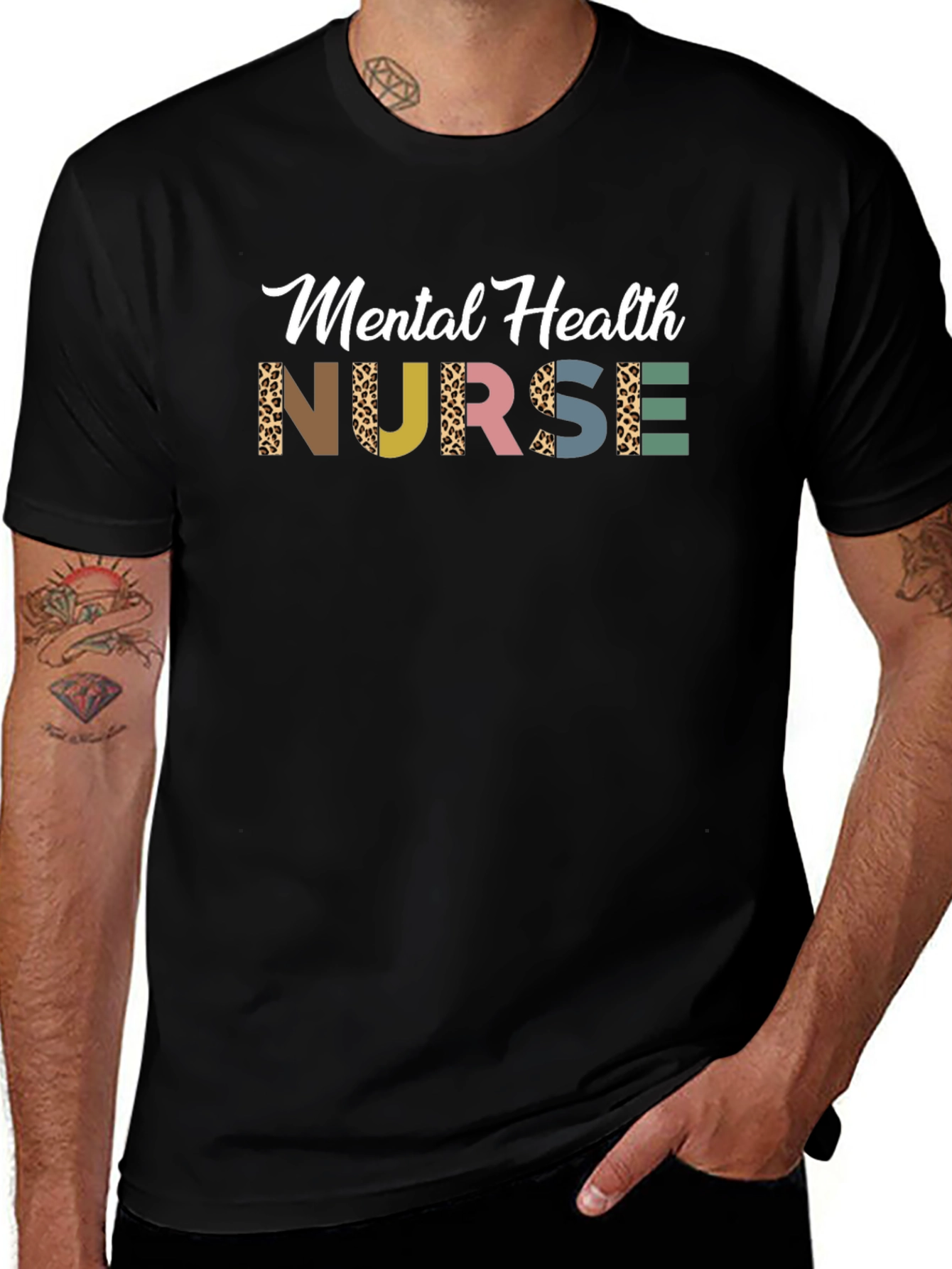 Mental Health Nurse Graphic T-Shirt
