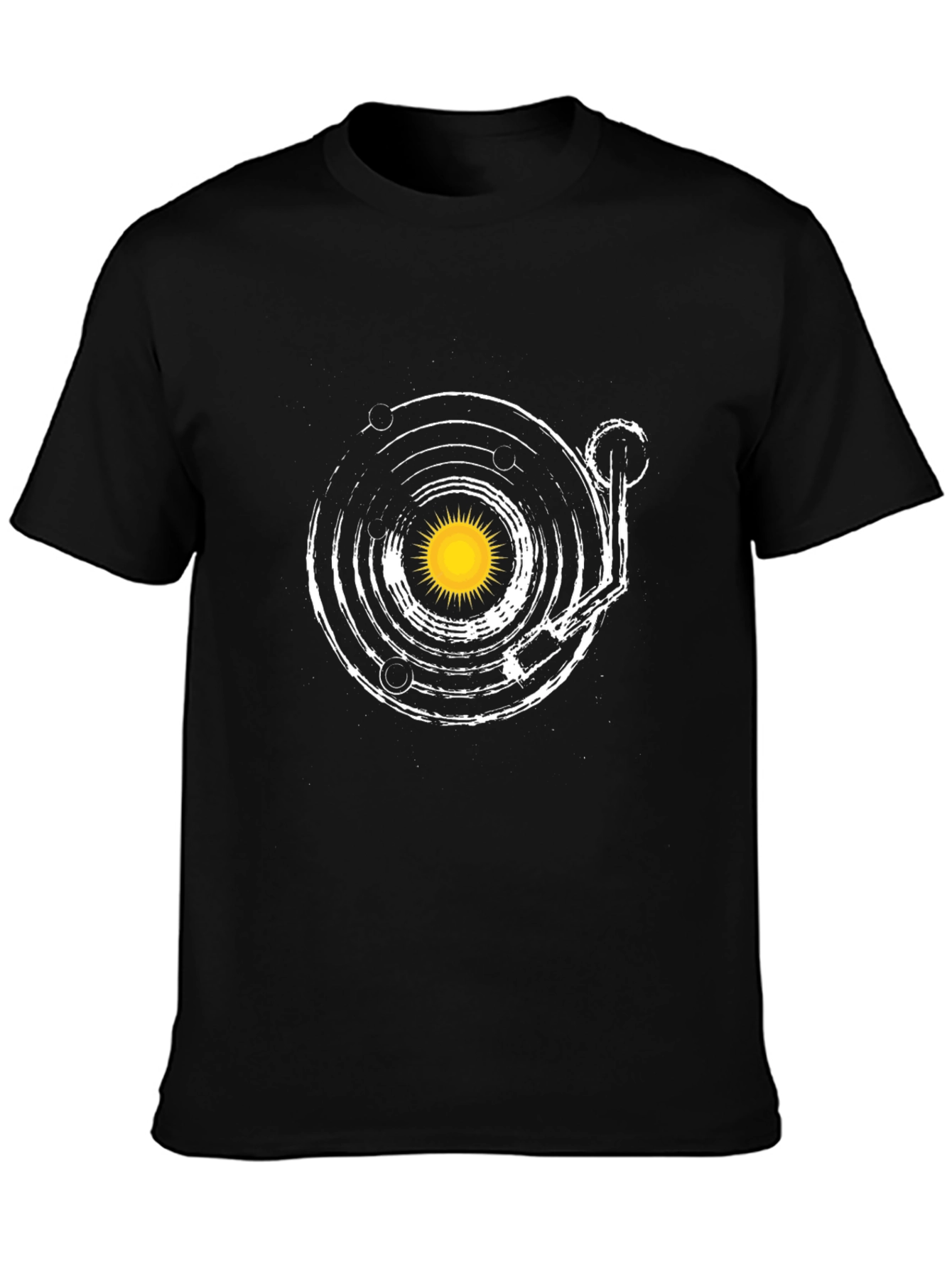 Planetary Record Player Graphic Tee