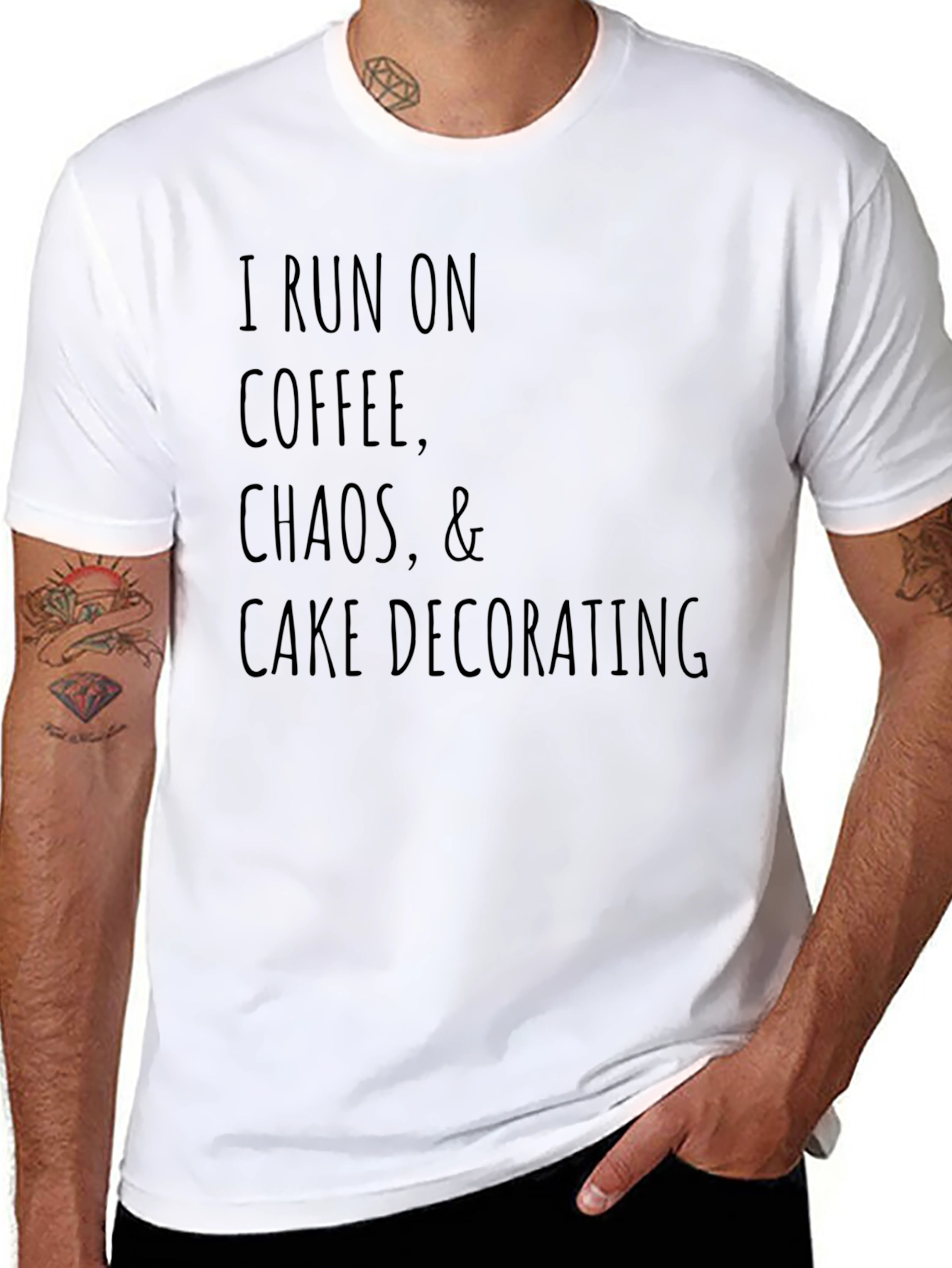 Coffee Chaos & Cake Decorating T-Shirt