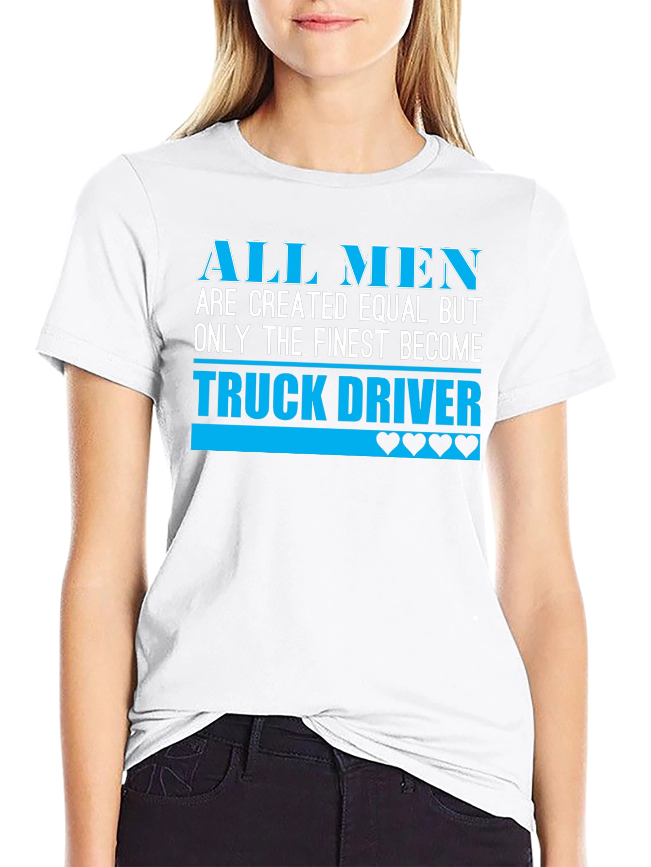 Finest Truck Driver T-Shirt - Mens Graphic Tee