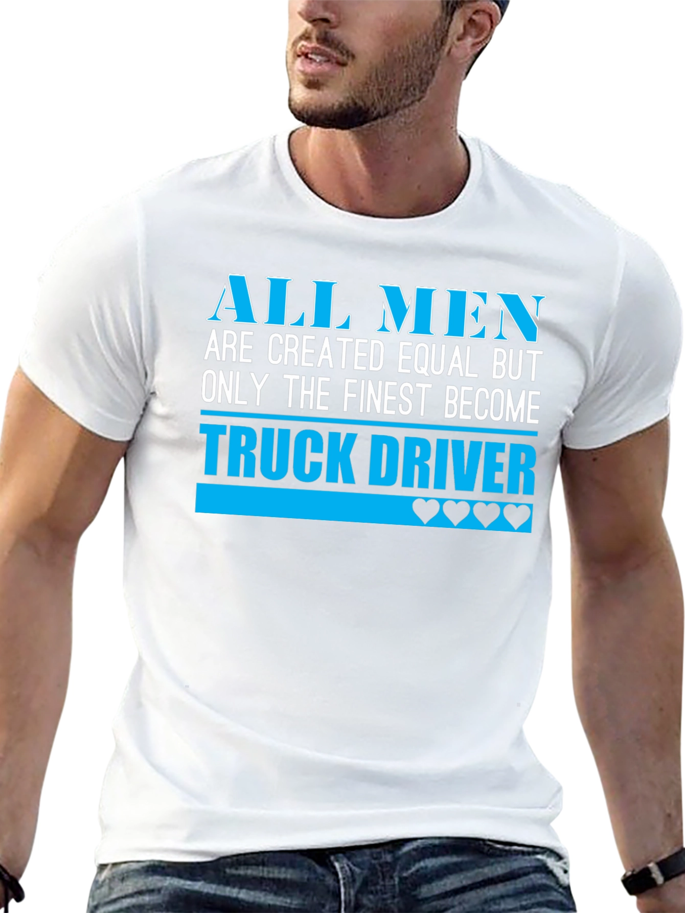 Finest Truck Driver T-Shirt - Mens Graphic Tee