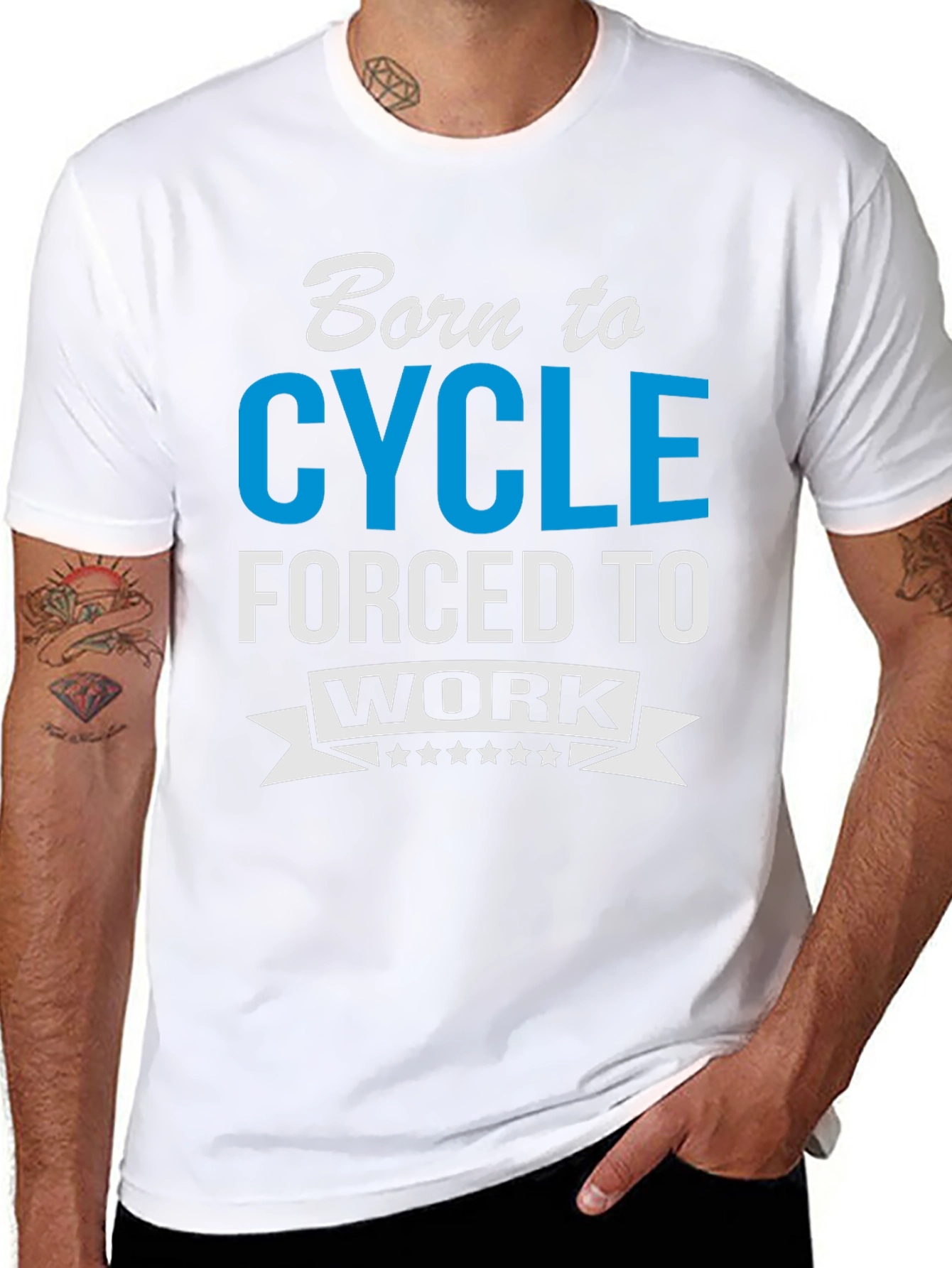 Born to Cycle T-Shirt - Funny Cycling Tee