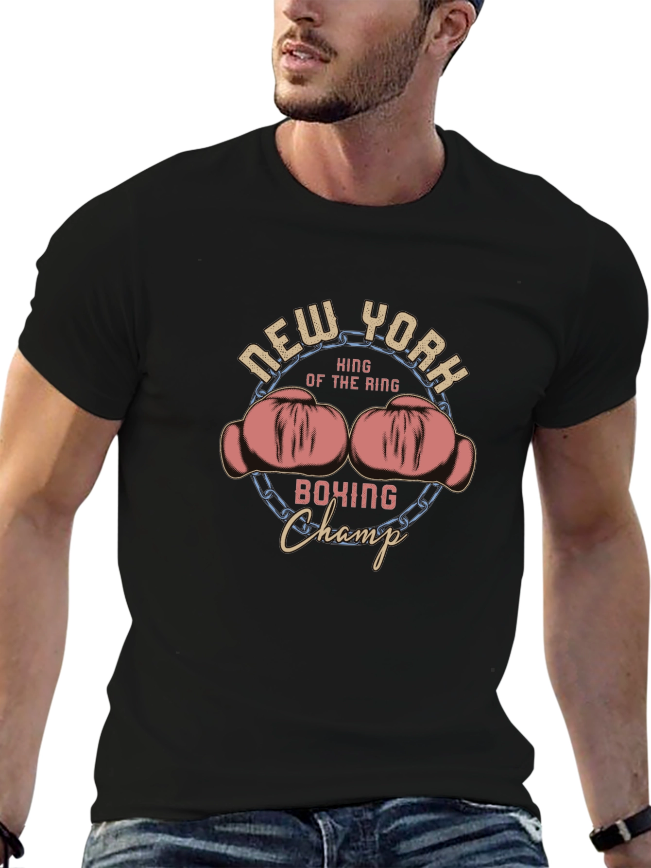 New York Boxing Champ Graphic Tee
