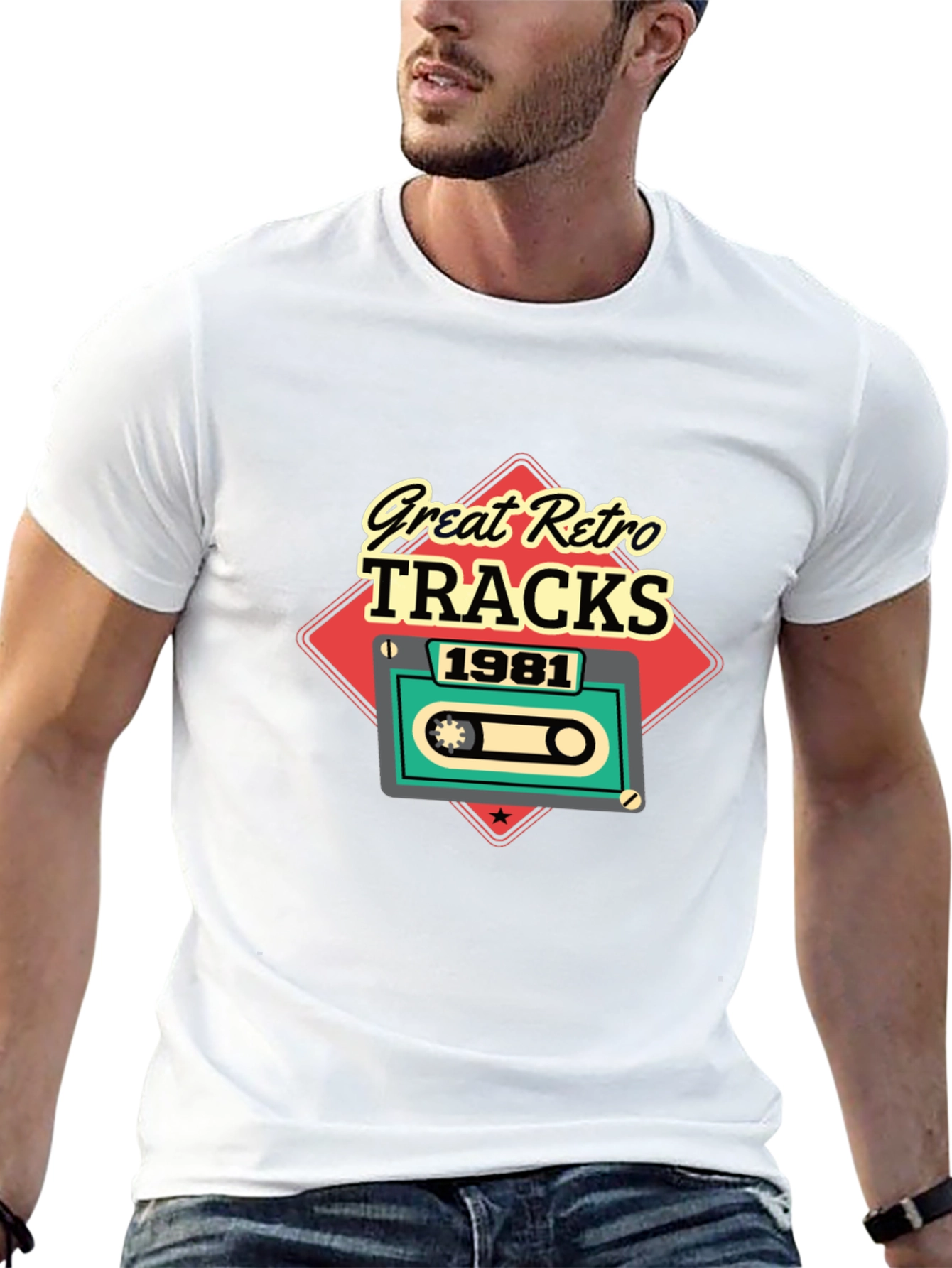 Retro Tracks 1981 Graphic Tee