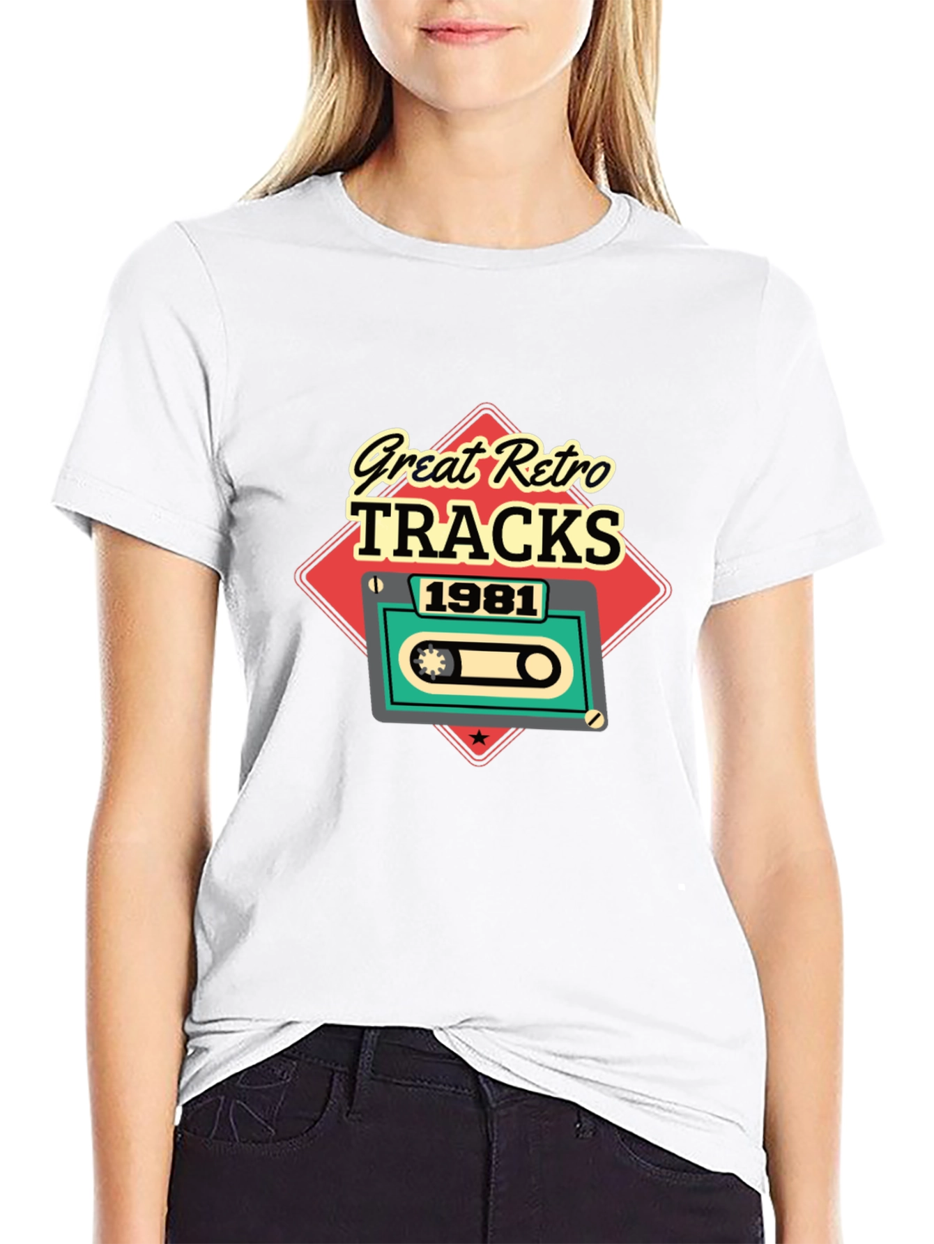 Retro Tracks 1981 Graphic Tee