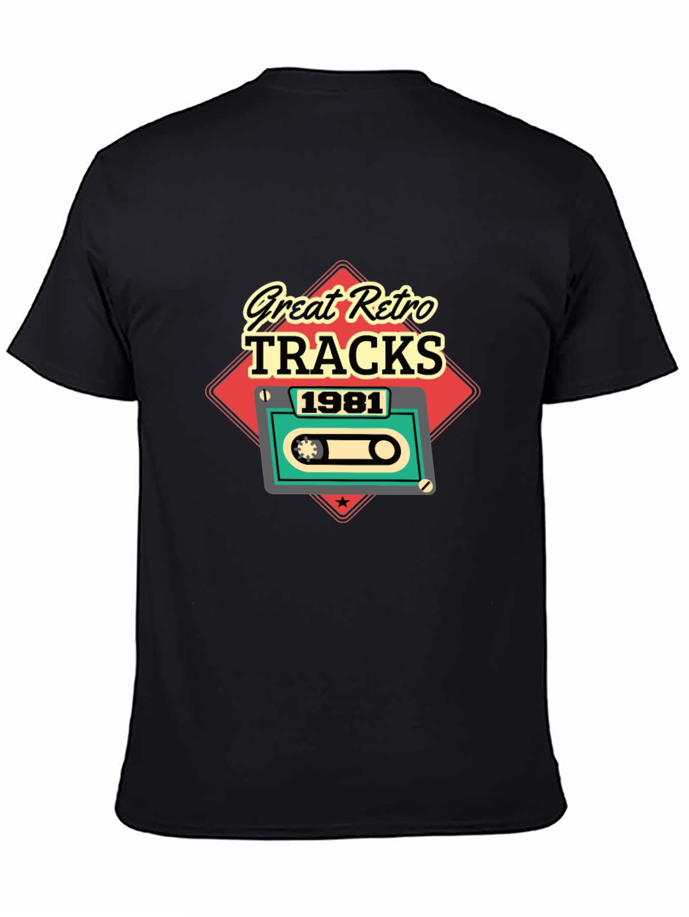 Retro Tracks 1981 Graphic Tee
