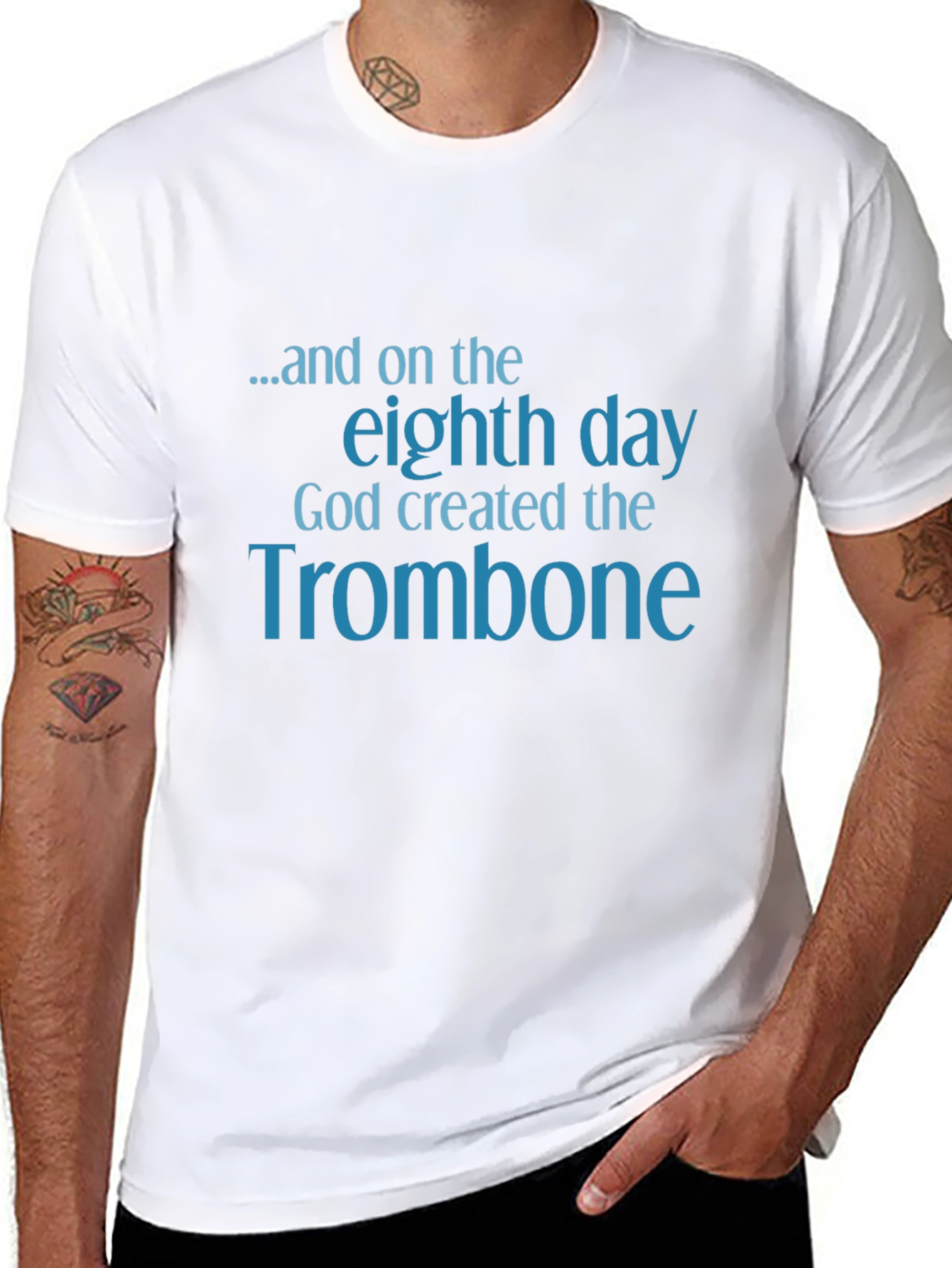 Trombone Creation T-Shirt - Eighth Day Tee